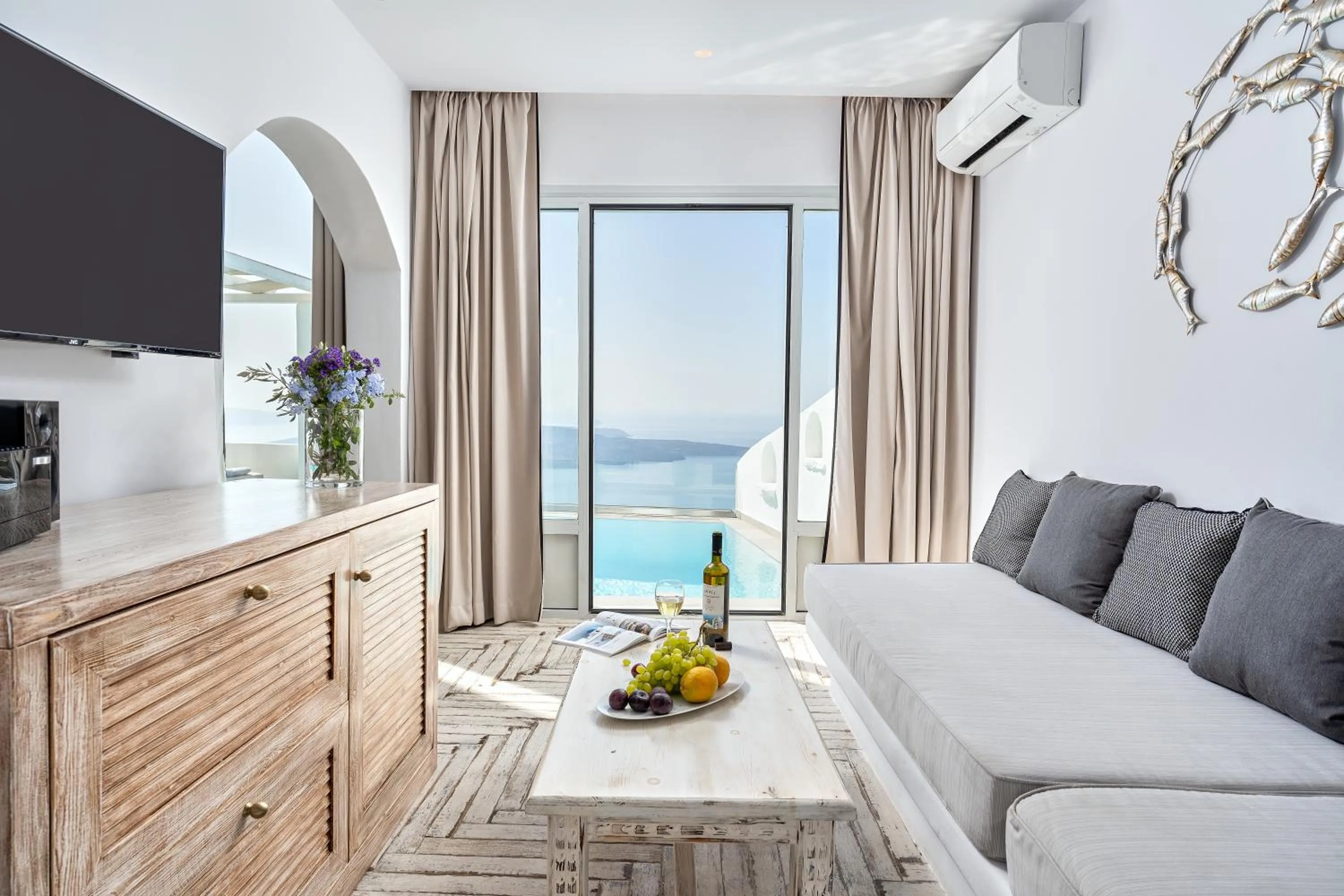 Living room in Agali Houses