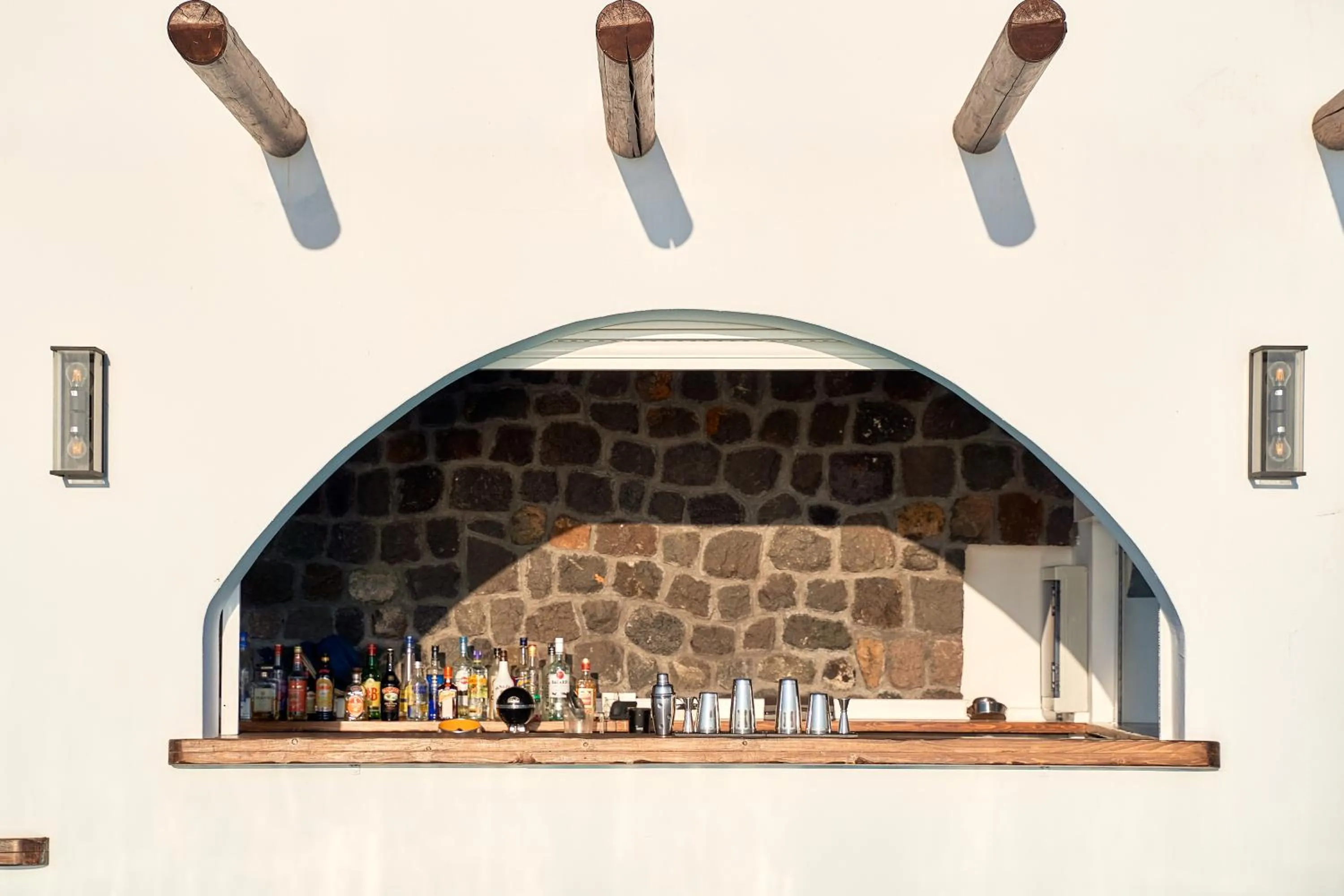 Lounge or bar in Agali Houses