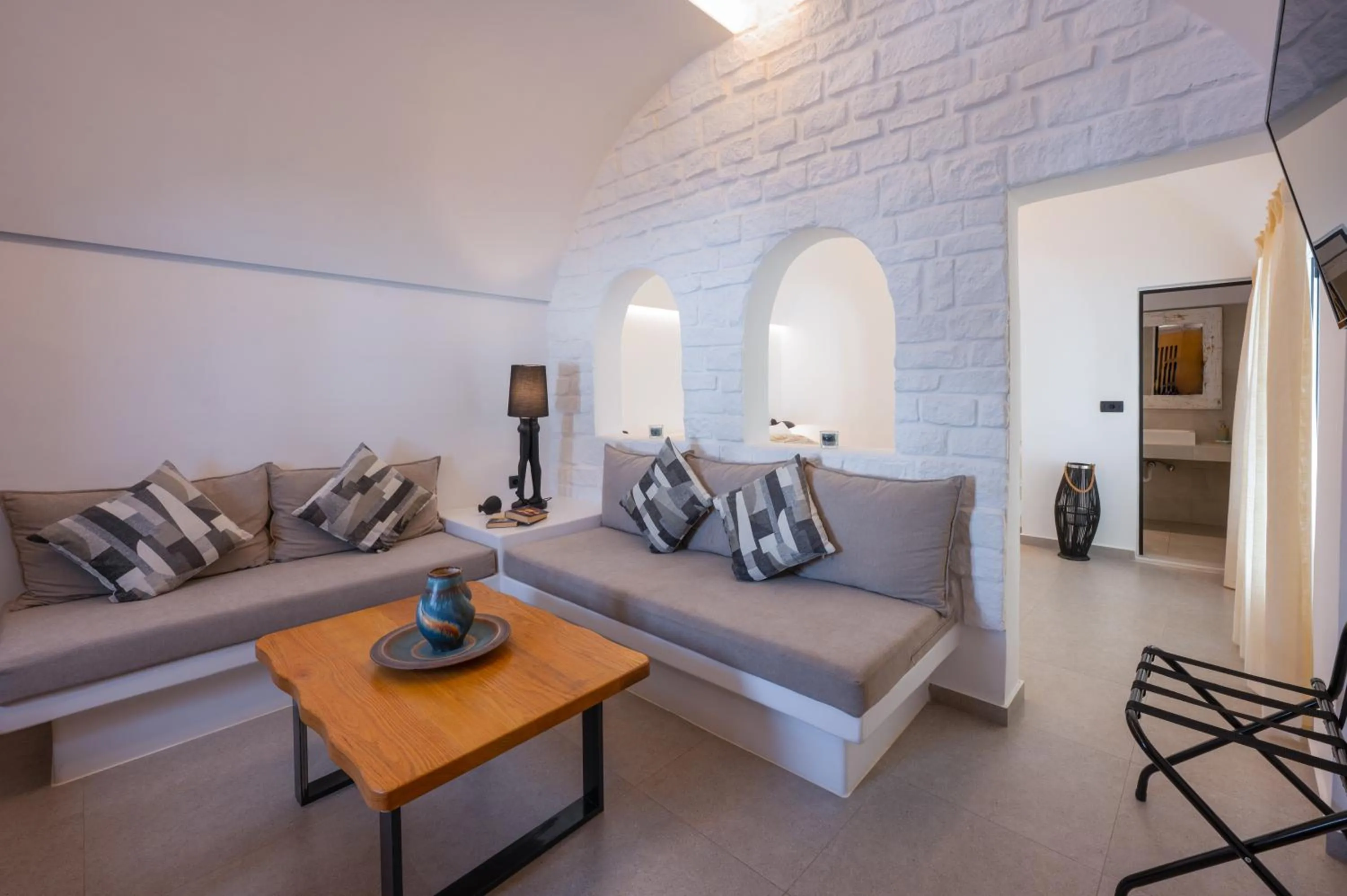 Living room in Agali Houses