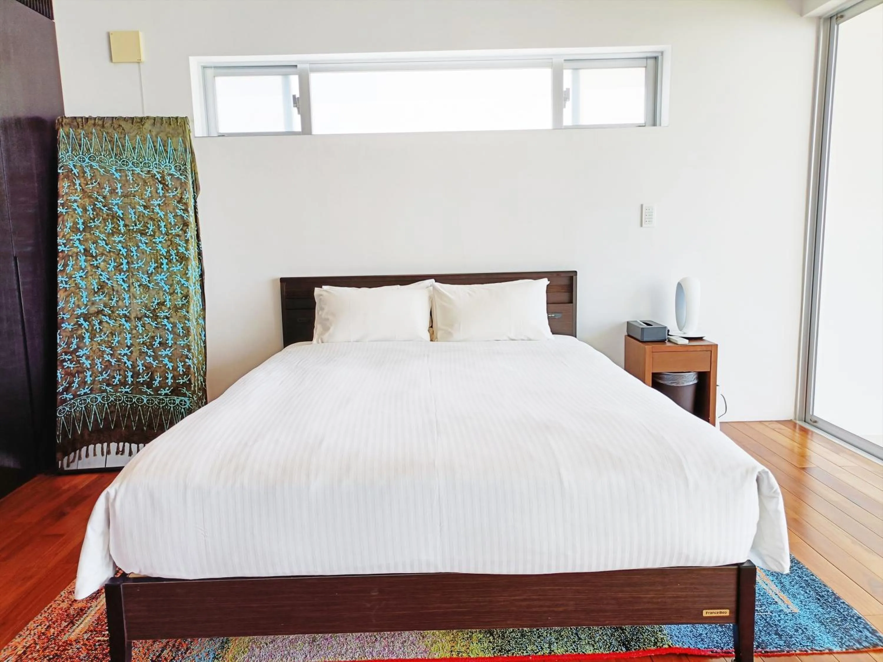 Bedroom, Bed in Kariyushi Condominium Resort Onna Maeda Base