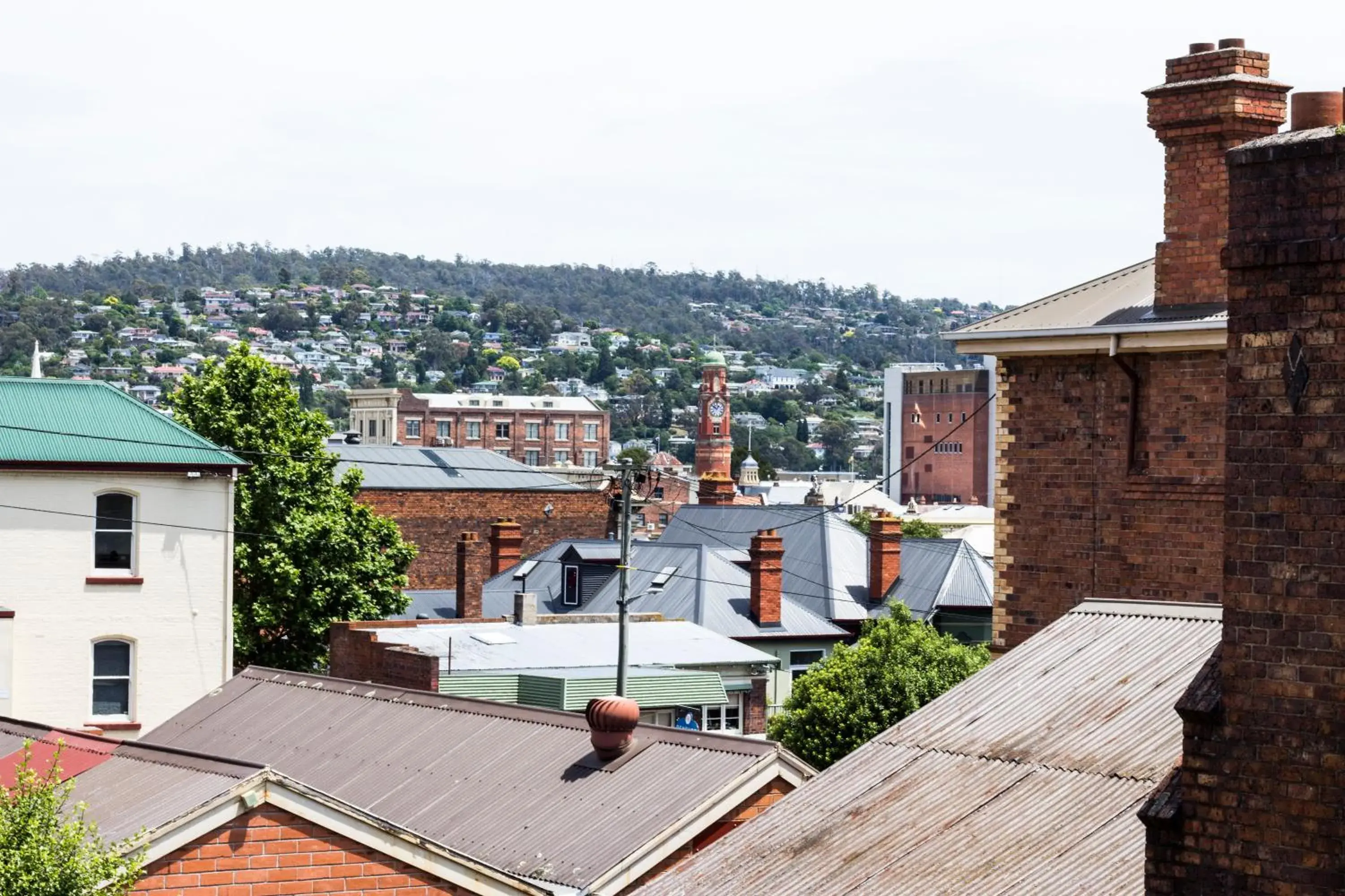 City view in CBD Apartments Launceston City view in CBD Apartments Launceston
