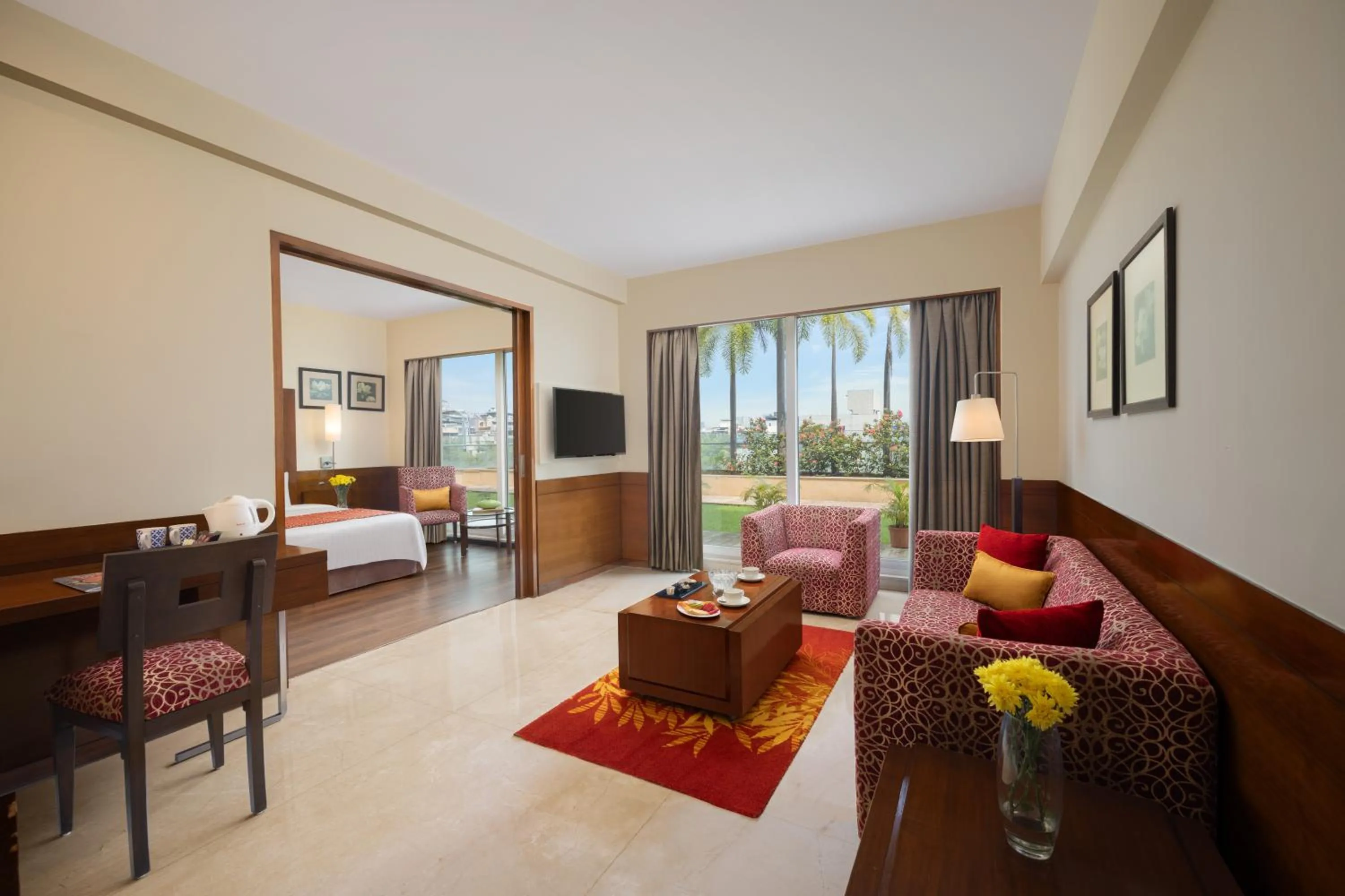 Living room in Fortune Select Exotica, Navi Mumbai - Member ITC Hotels' Group