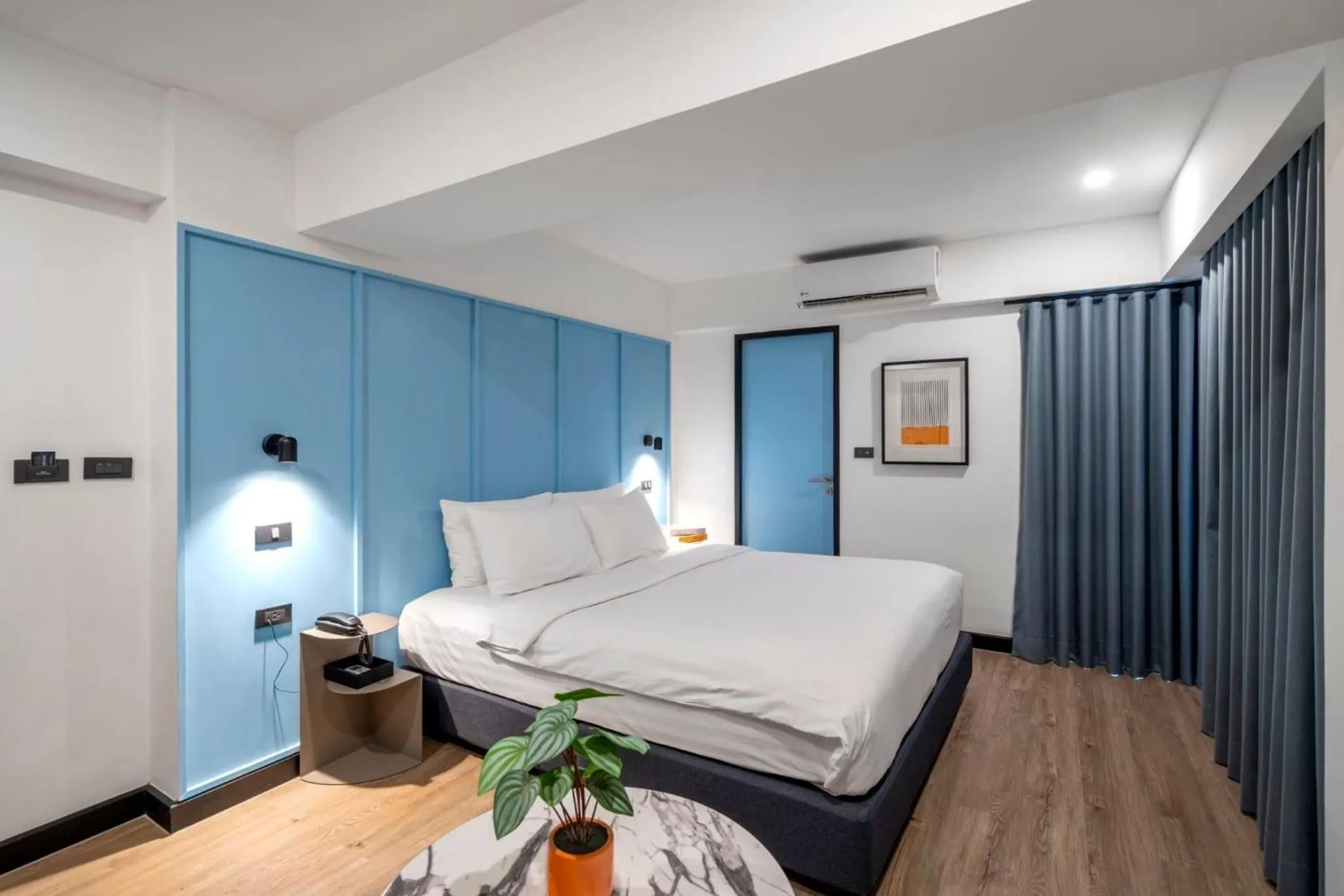 Bed in Myhotel Cmyk@Ratchada