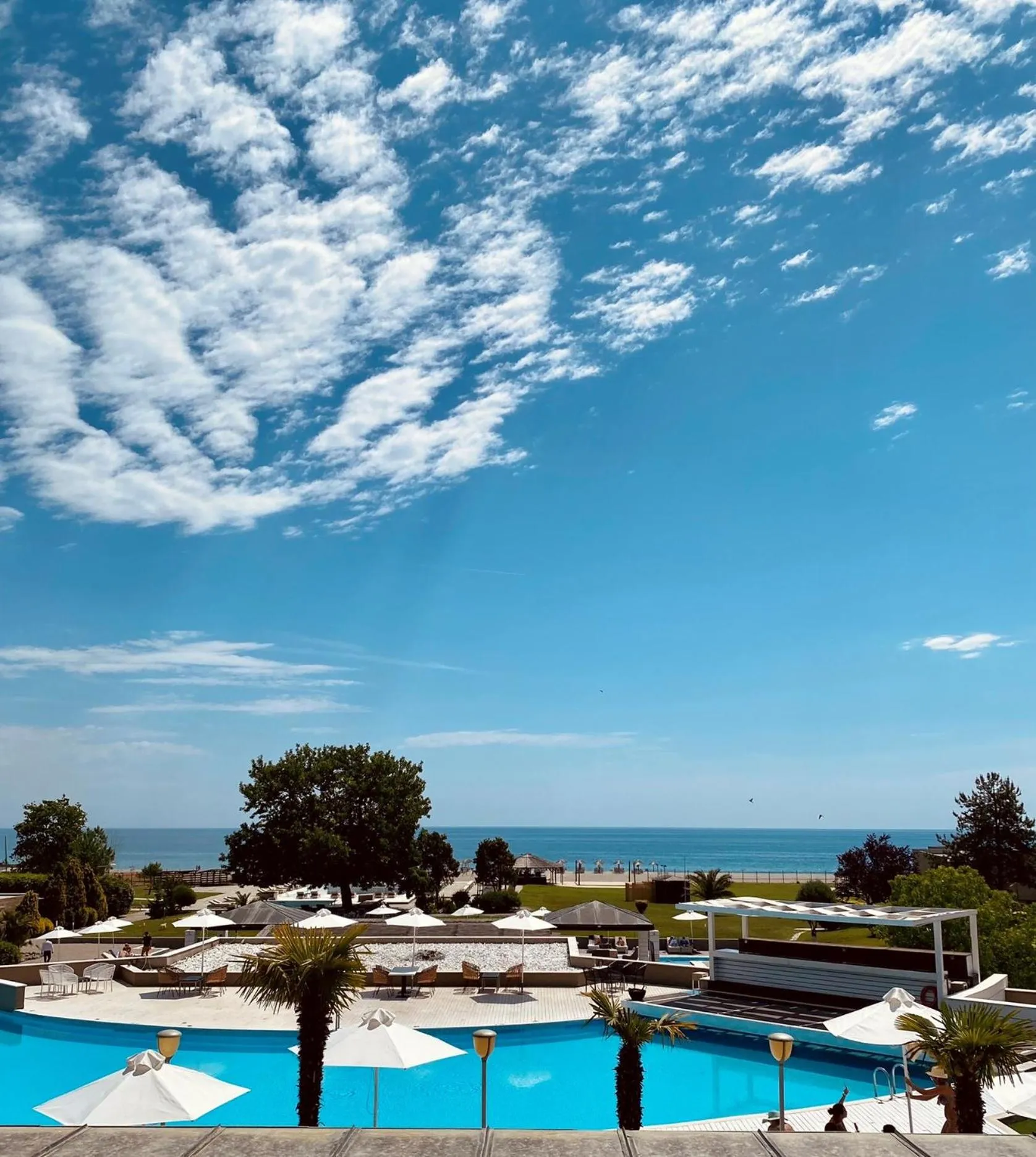 Pool view in Dion Palace Resort and Spa