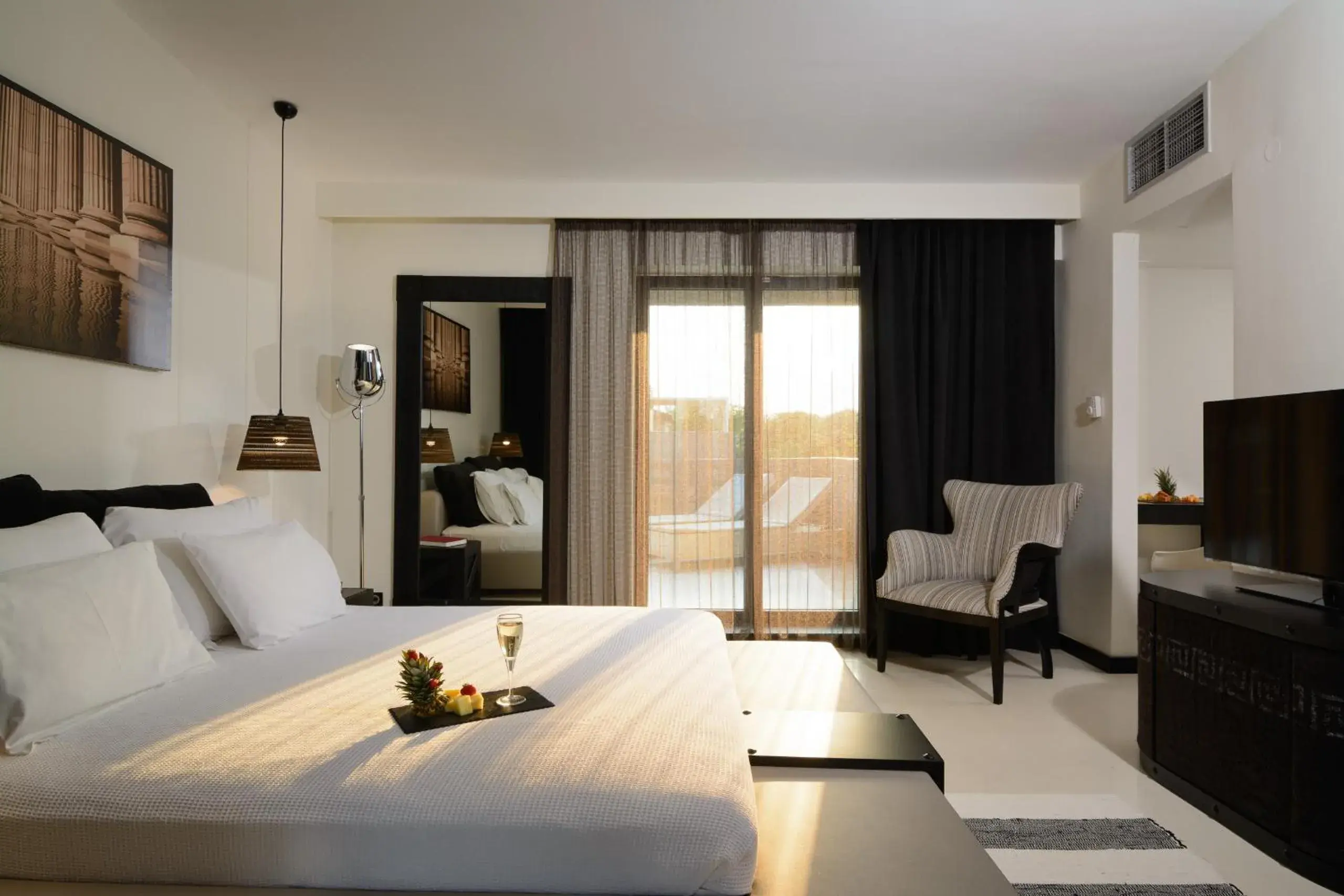 Bedroom, Bed in Dion Palace Resort and Spa Bedroom, Bed in Dion Palace Resort and Spa