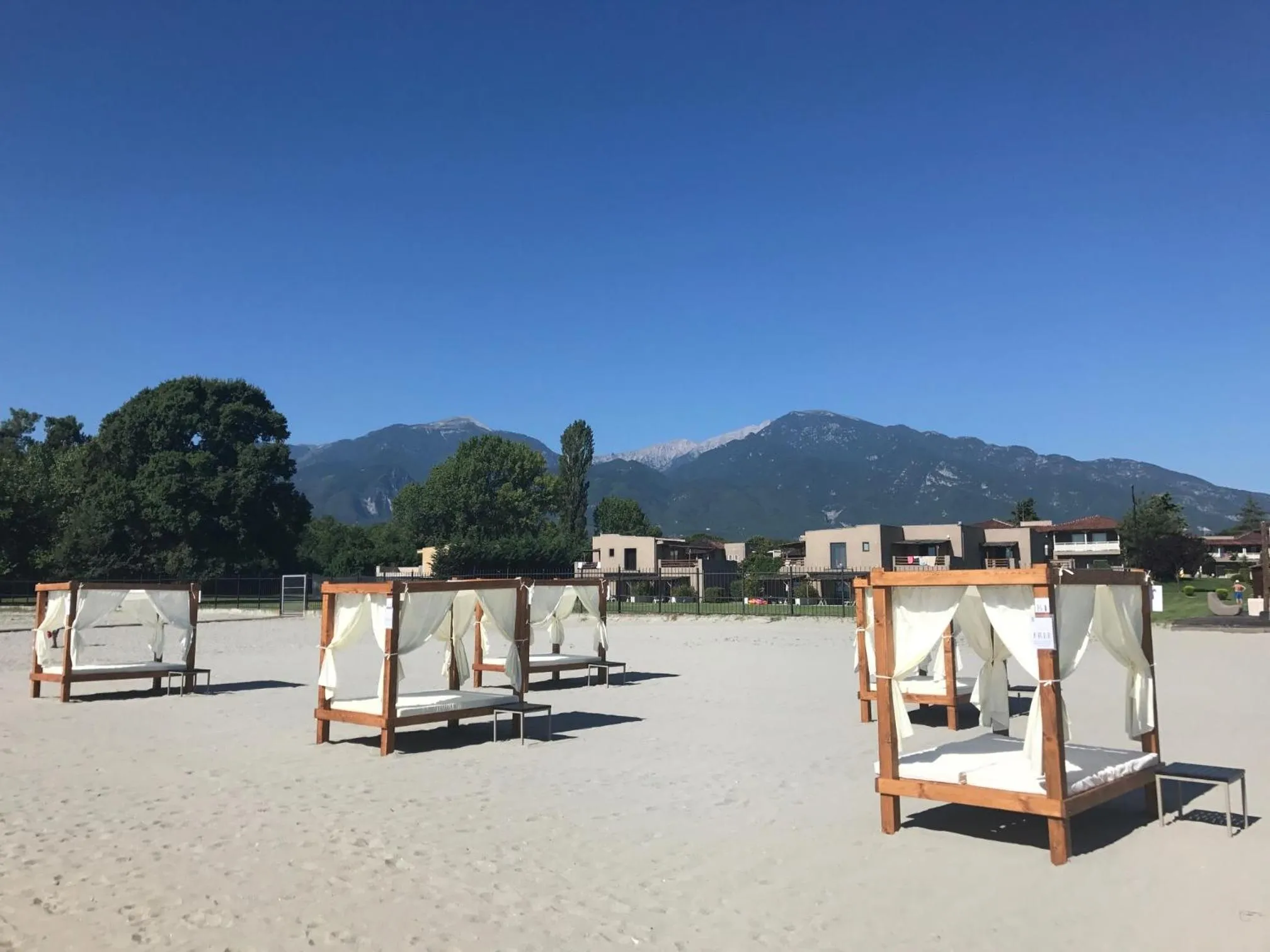 Beach in Dion Palace Resort and Spa