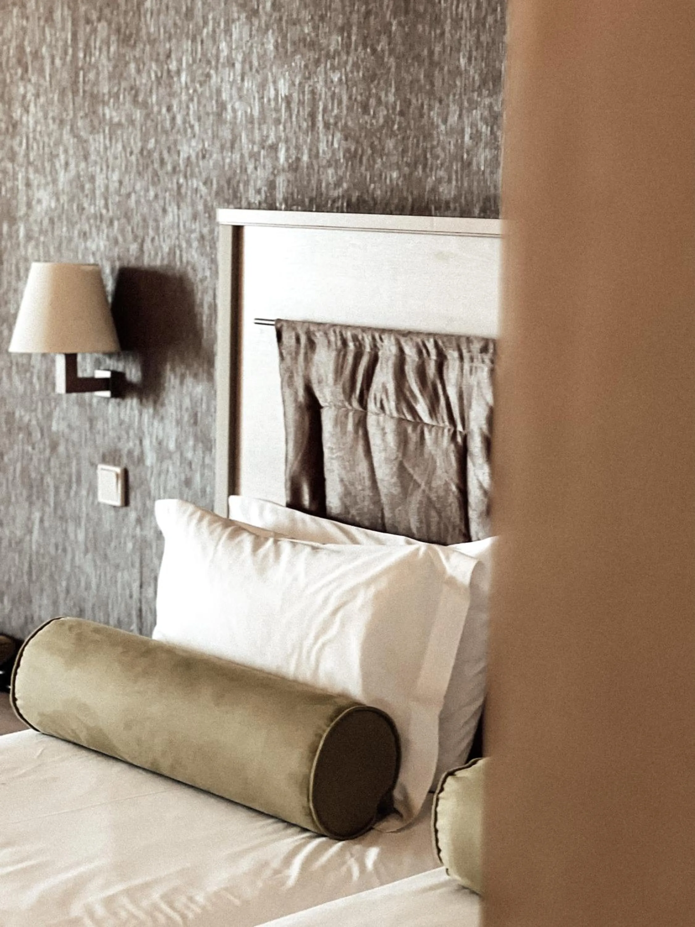 Bed in Dion Palace Resort and Spa