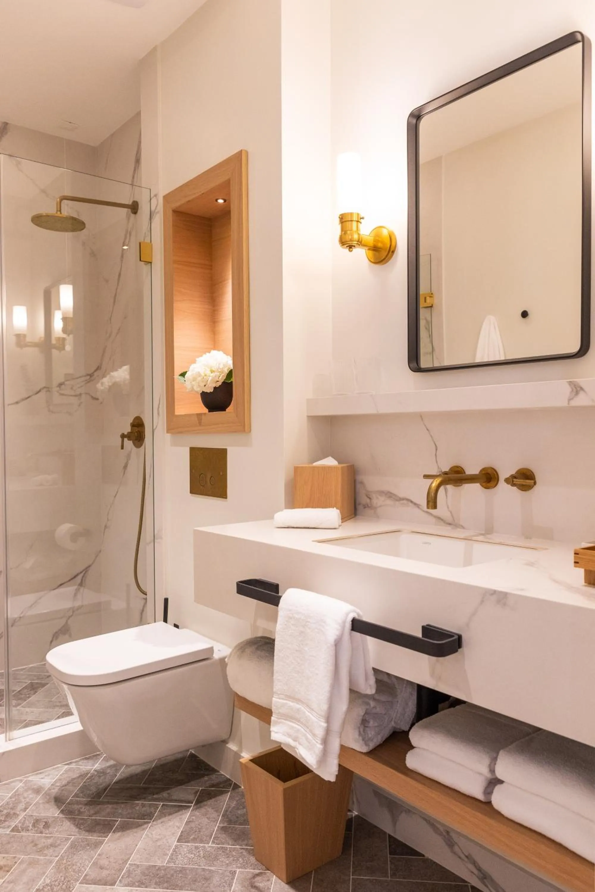 Shower in Boutique Hotel Stari Grad