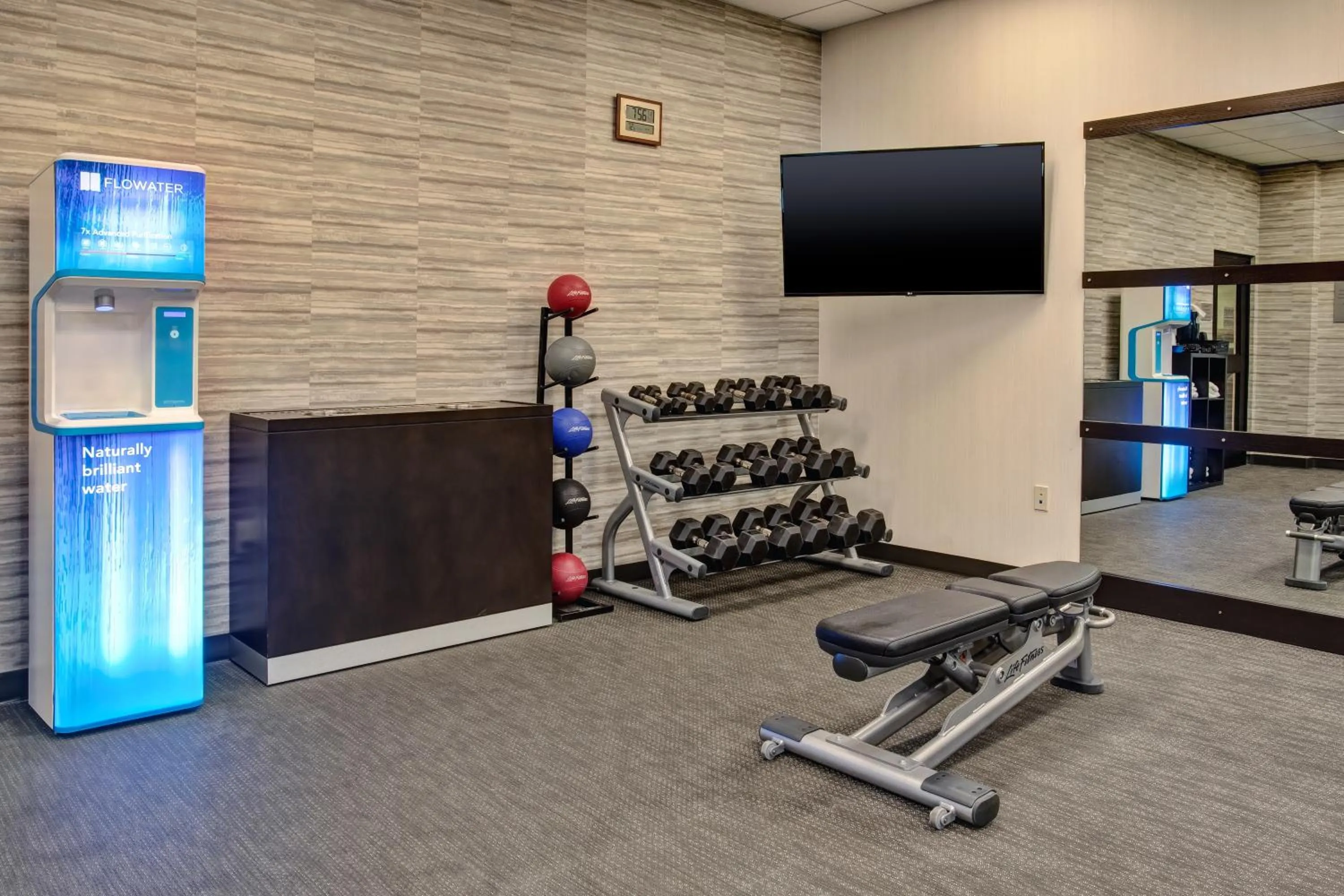 Fitness centre/facilities in Courtyard by Marriott Dallas Flower Mound
