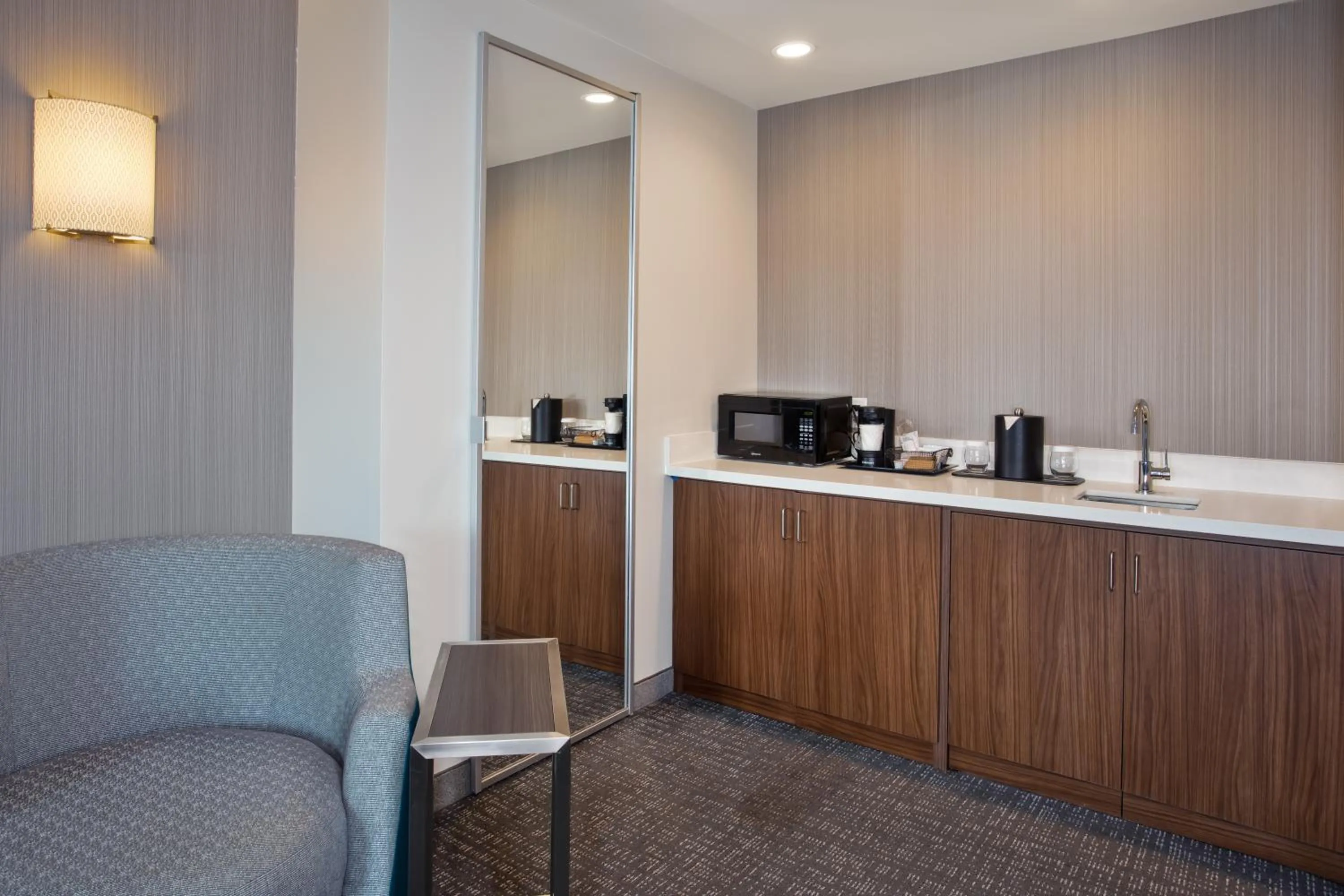 microwave in Courtyard by Marriott Dallas Flower Mound