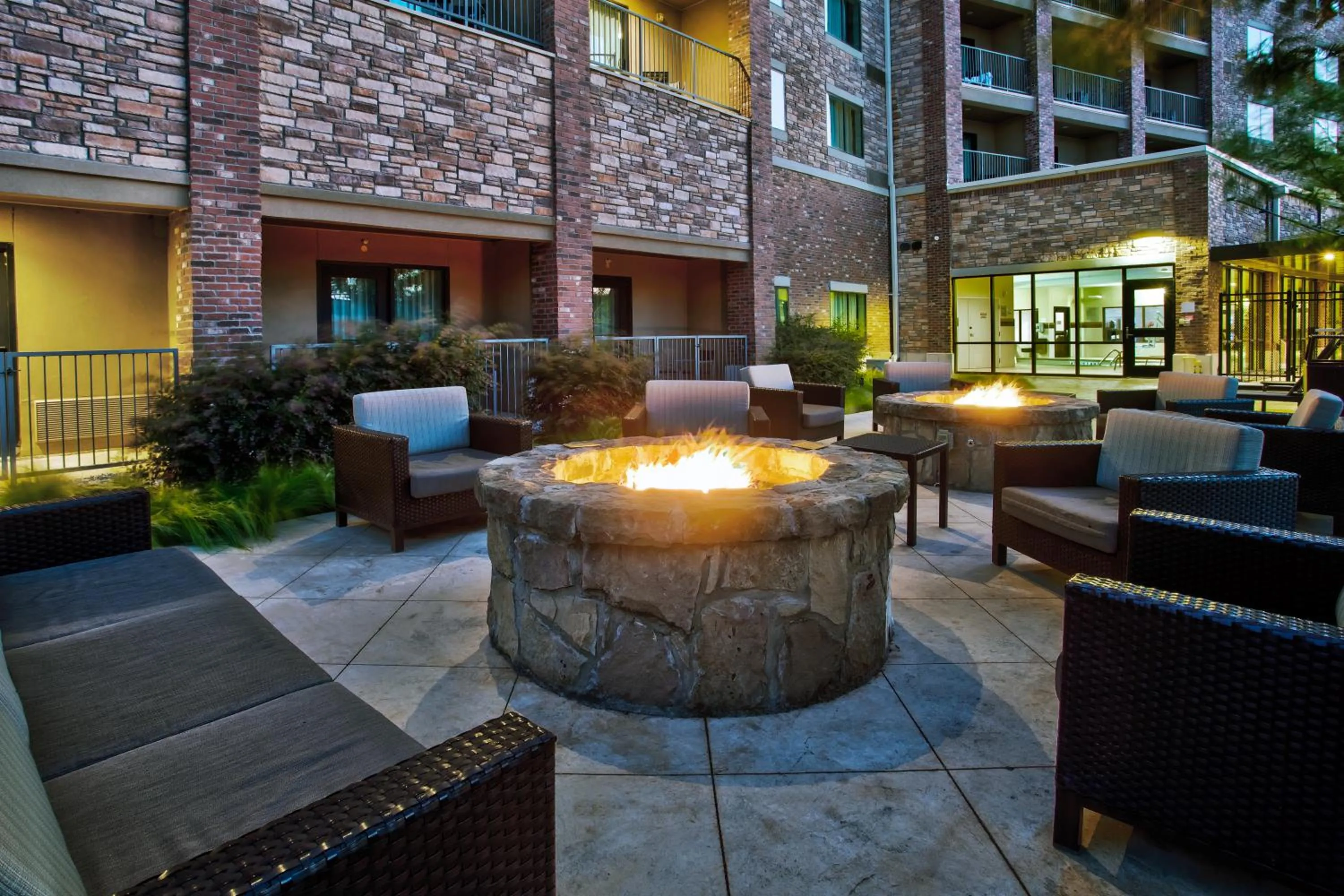 Patio in Courtyard by Marriott Dallas Flower Mound