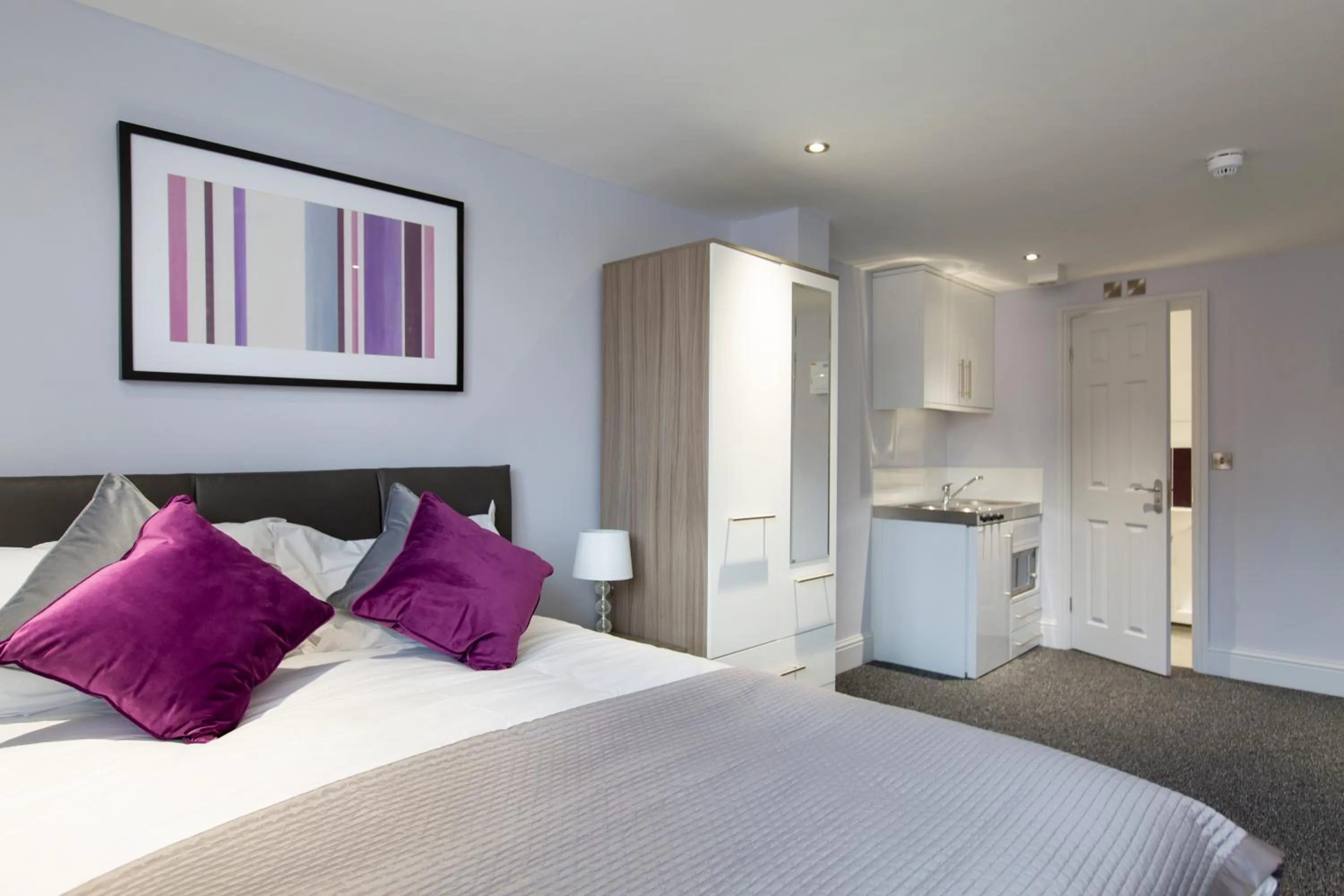 Bed in Old County Court