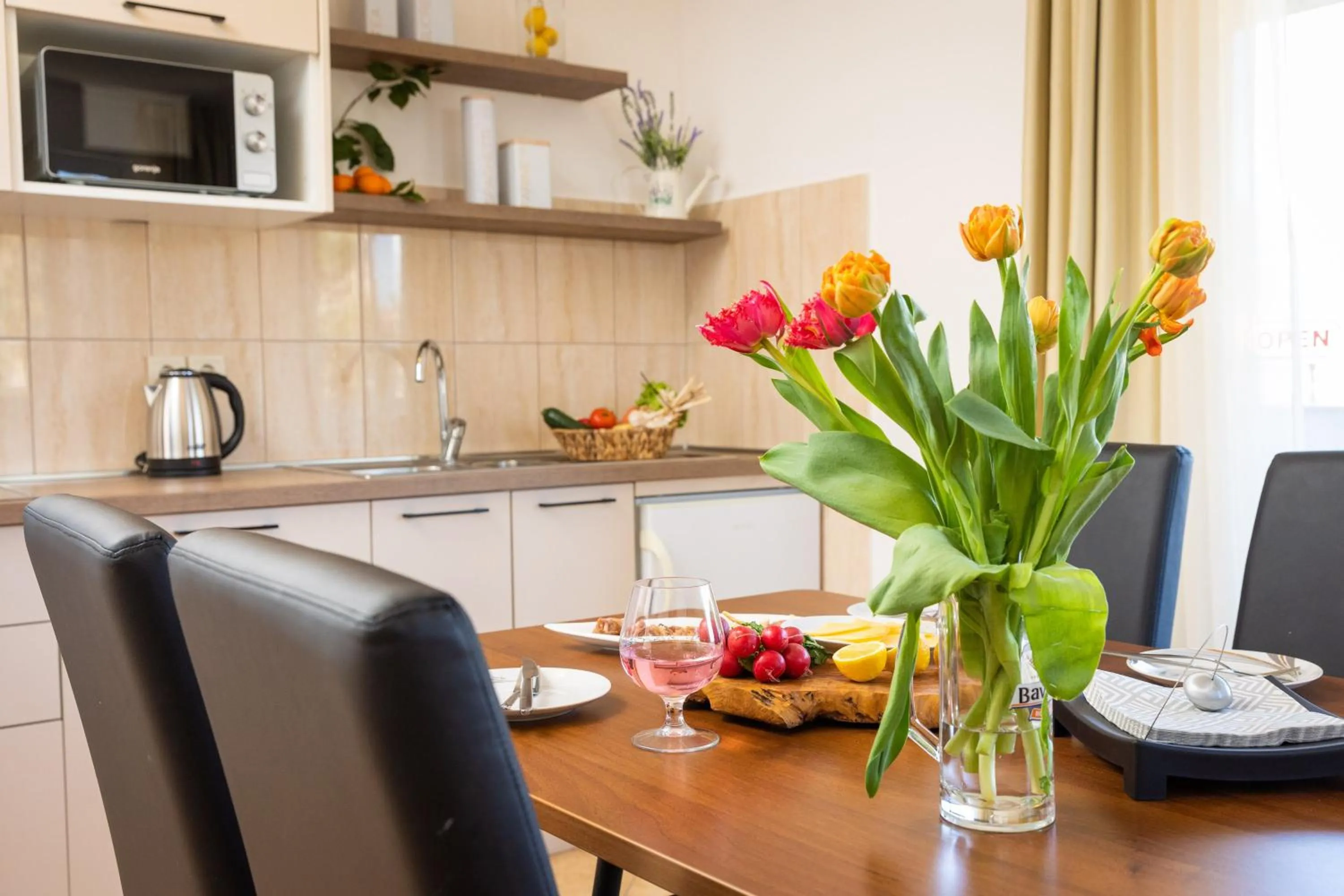 Dining area in Villa Erna