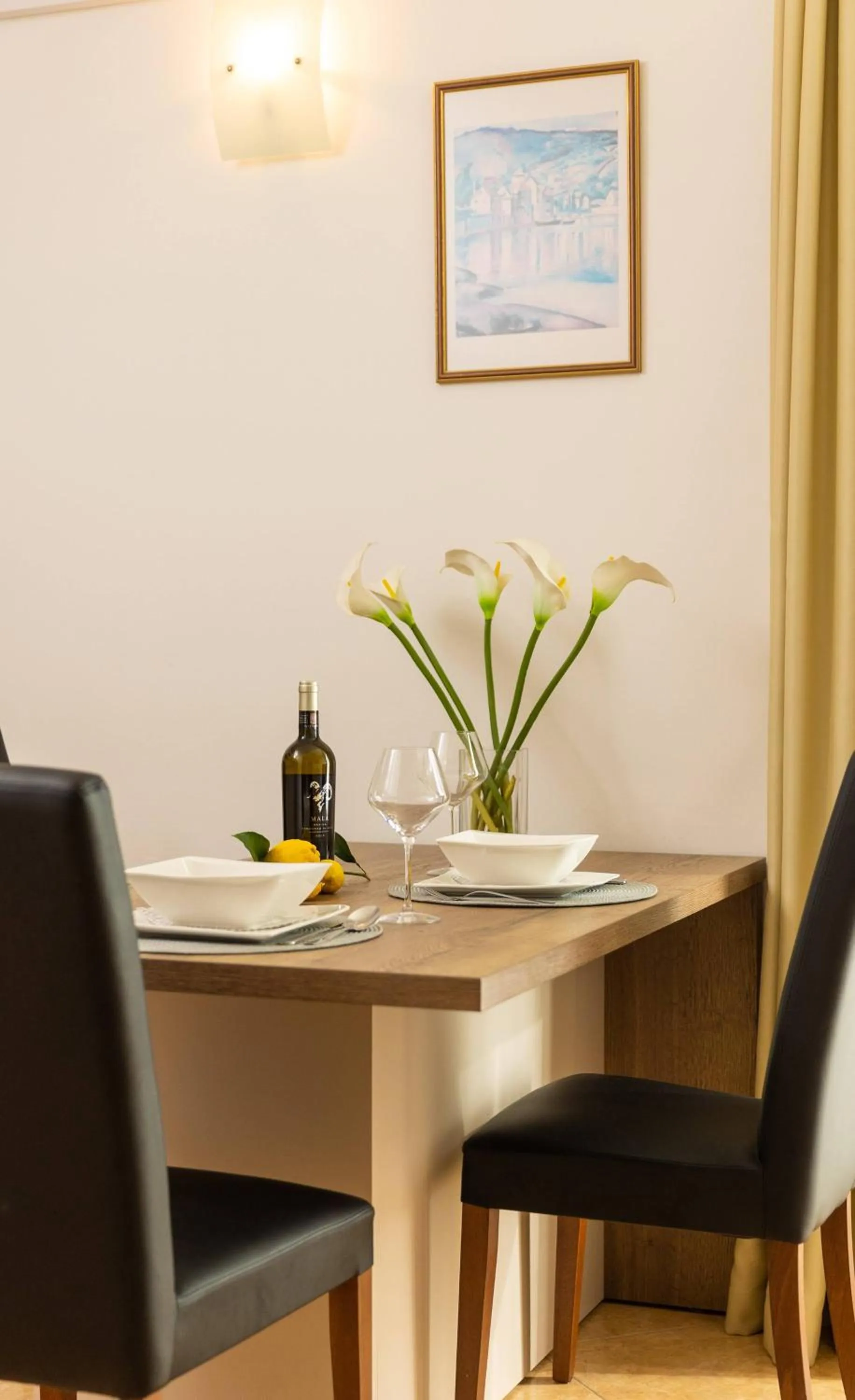 Dining area in Villa Erna