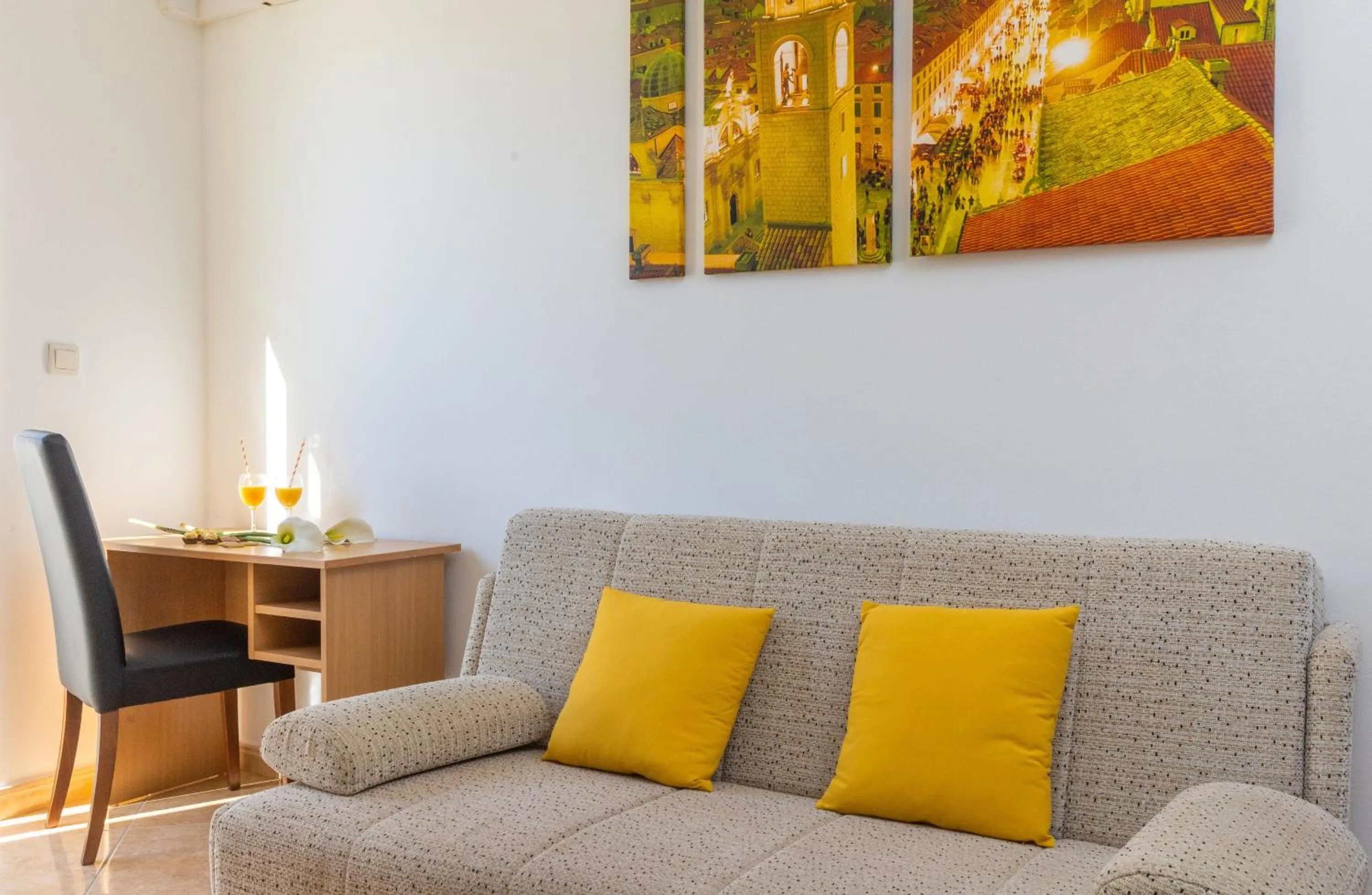 Living room in Villa Erna