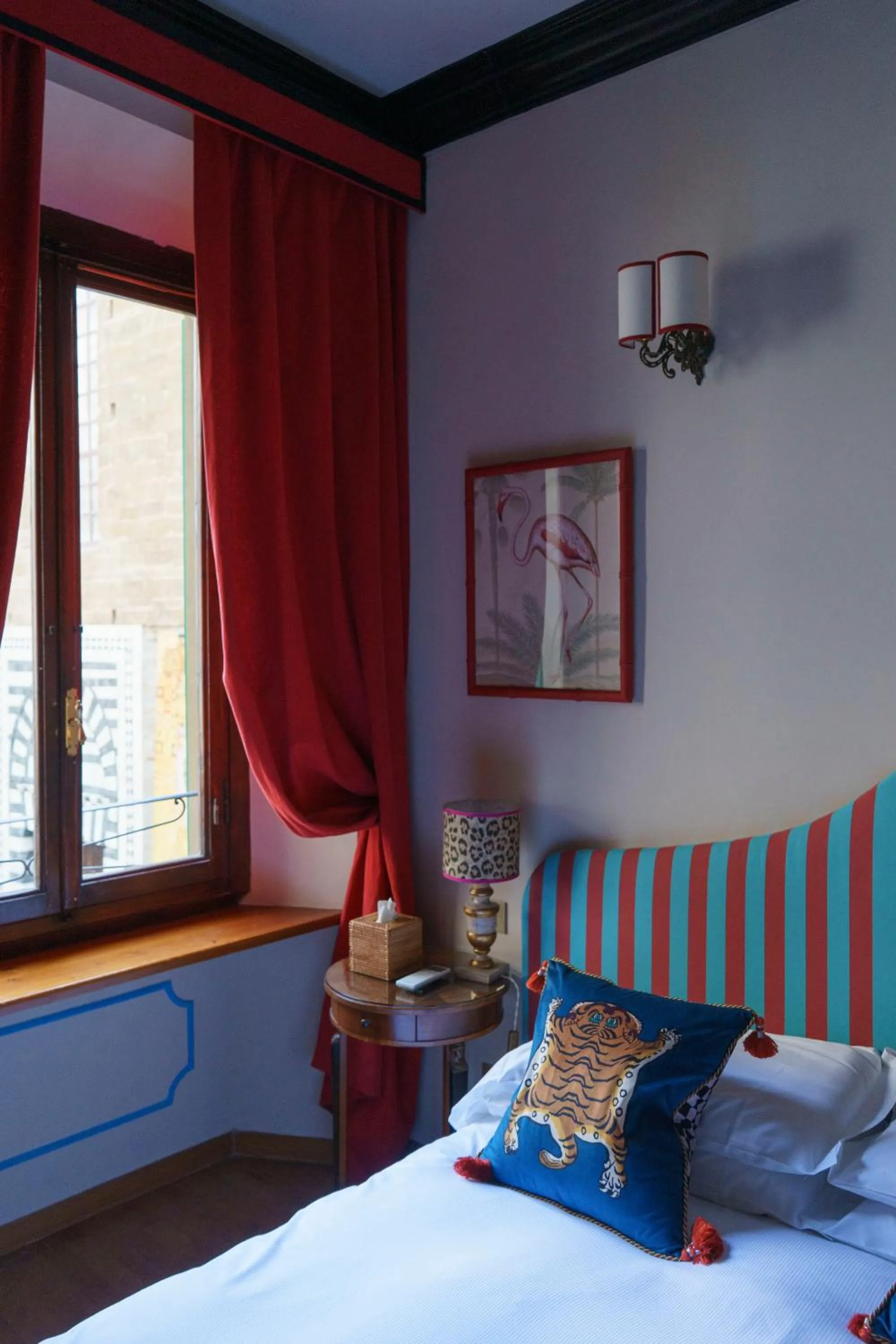 Bed in Hotel Hermitage