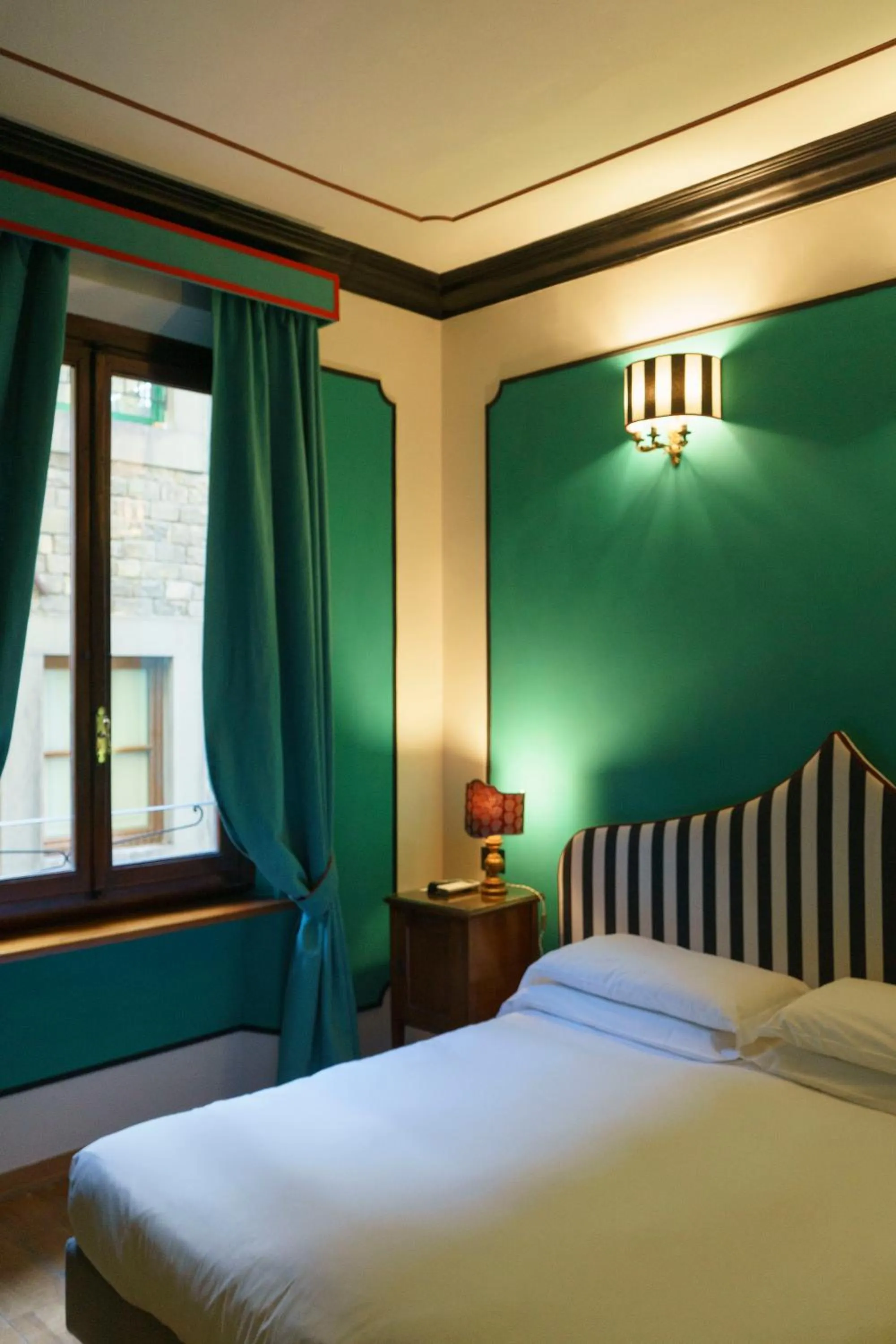 Bed in Hotel Hermitage