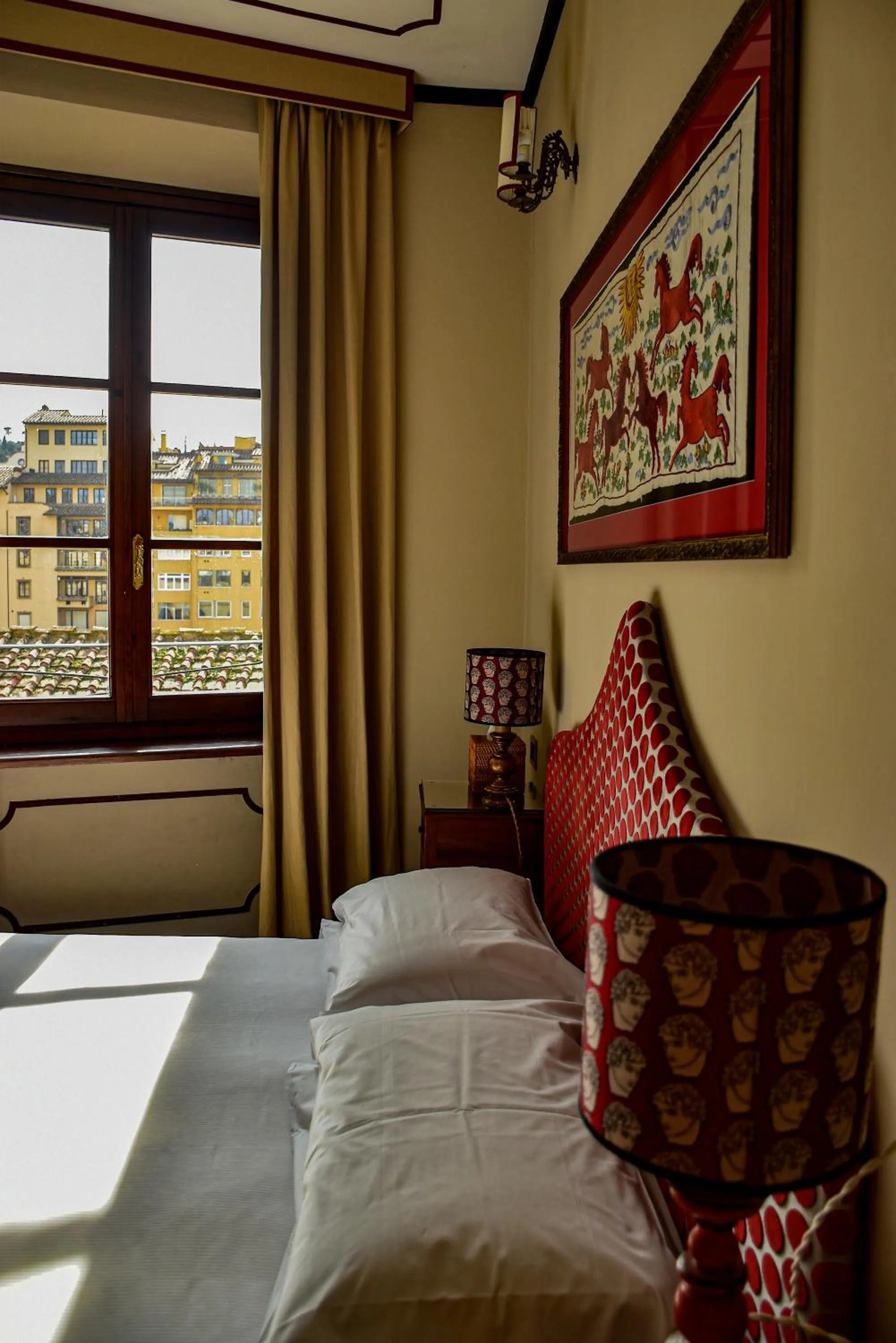 Bed in Hotel Hermitage