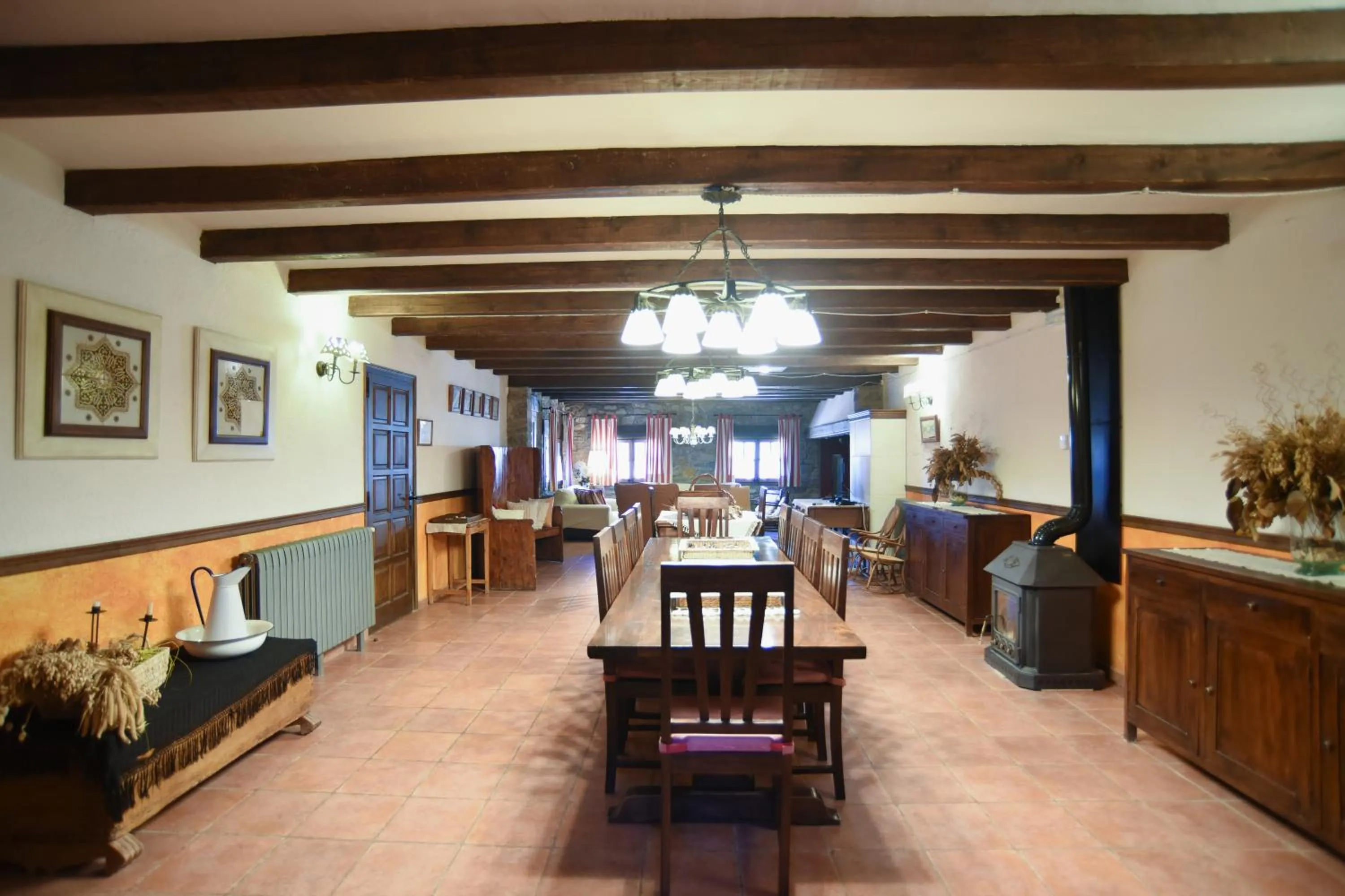Dining area in Turisme Rural Mas Isoles