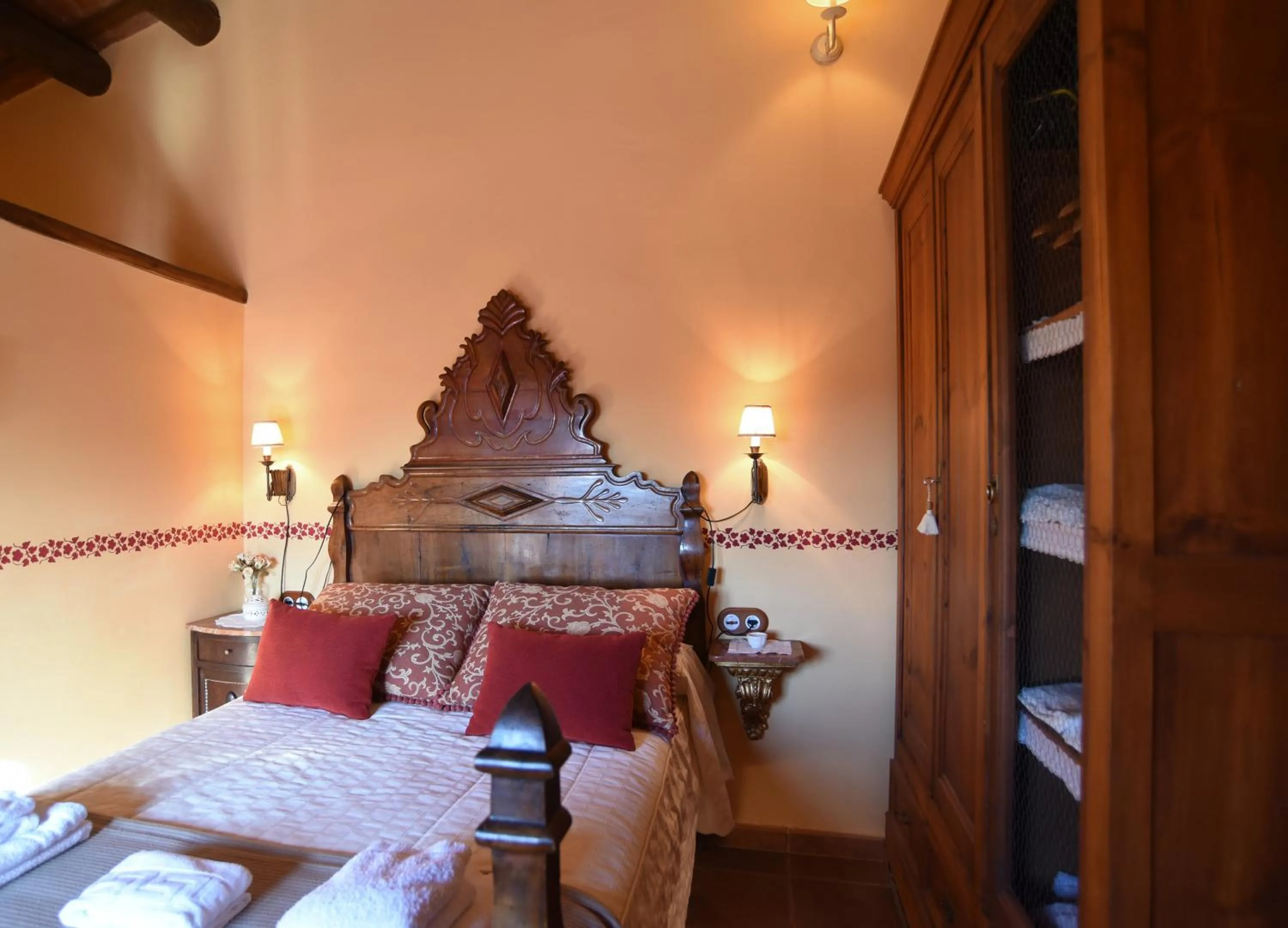 Bedroom, Bed in Turisme Rural Mas Isoles