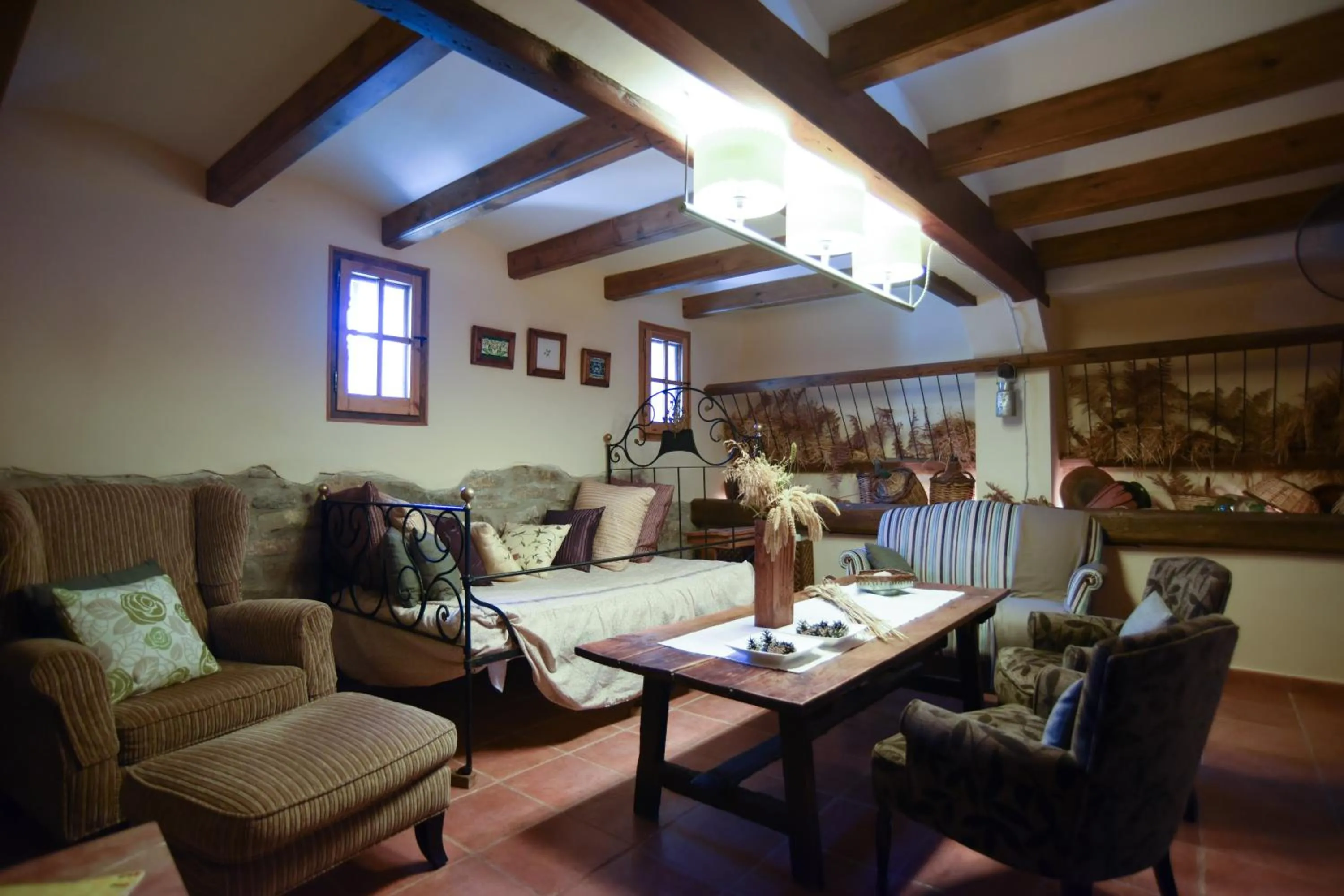 Living room in Turisme Rural Mas Isoles