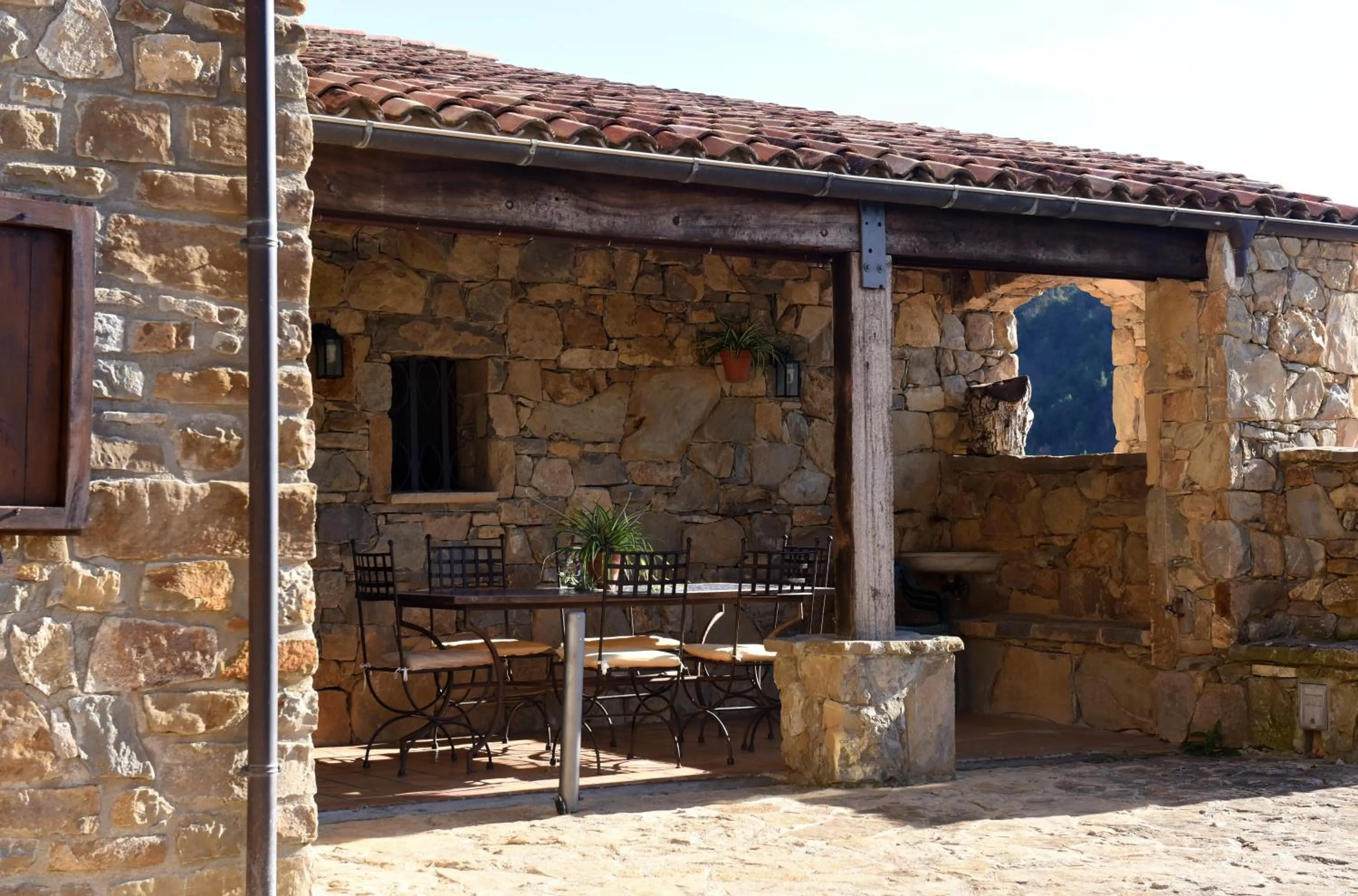 Balcony/Terrace in Turisme Rural Mas Isoles