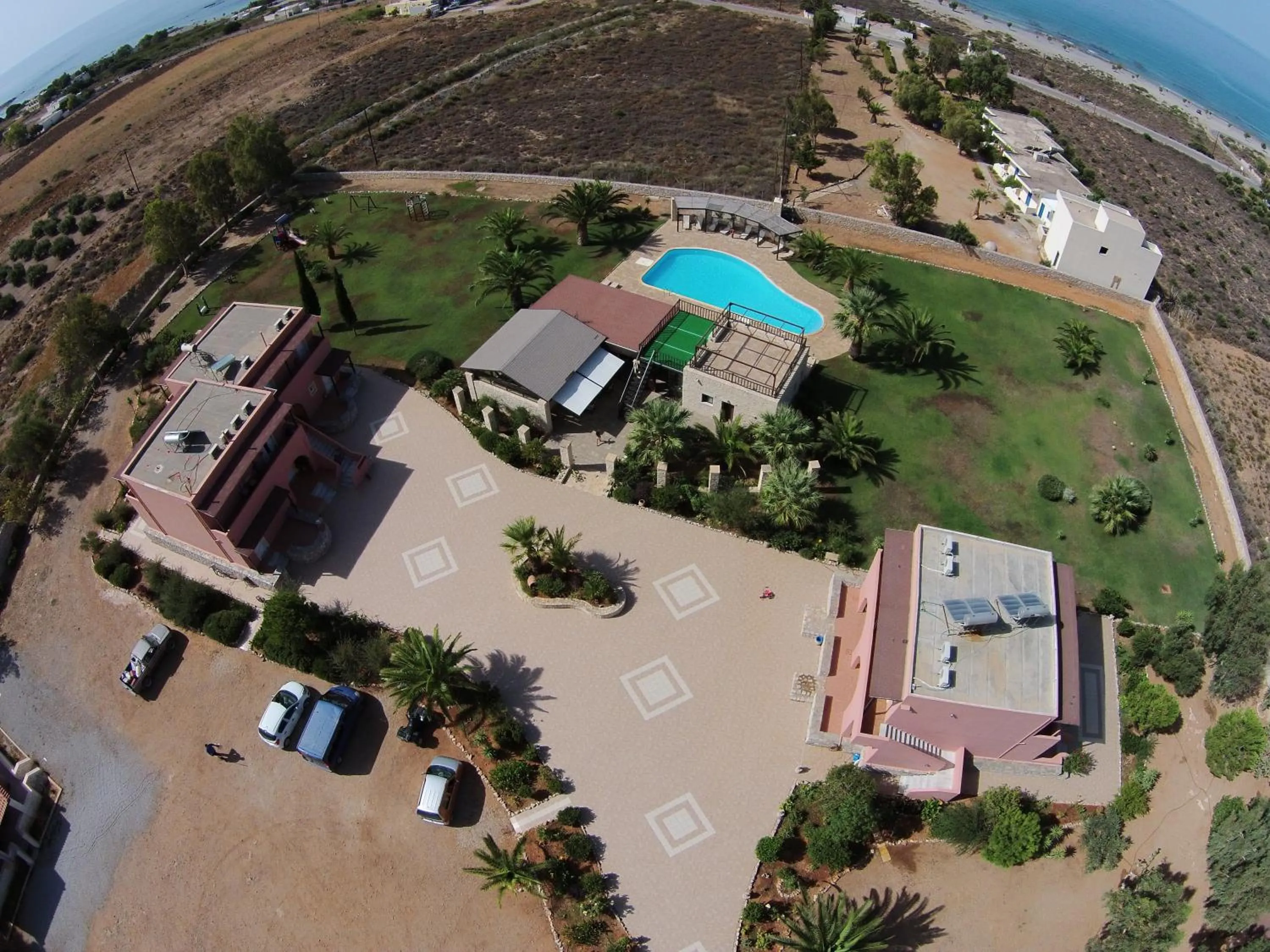 Bird's eye view in Kallicrates Village