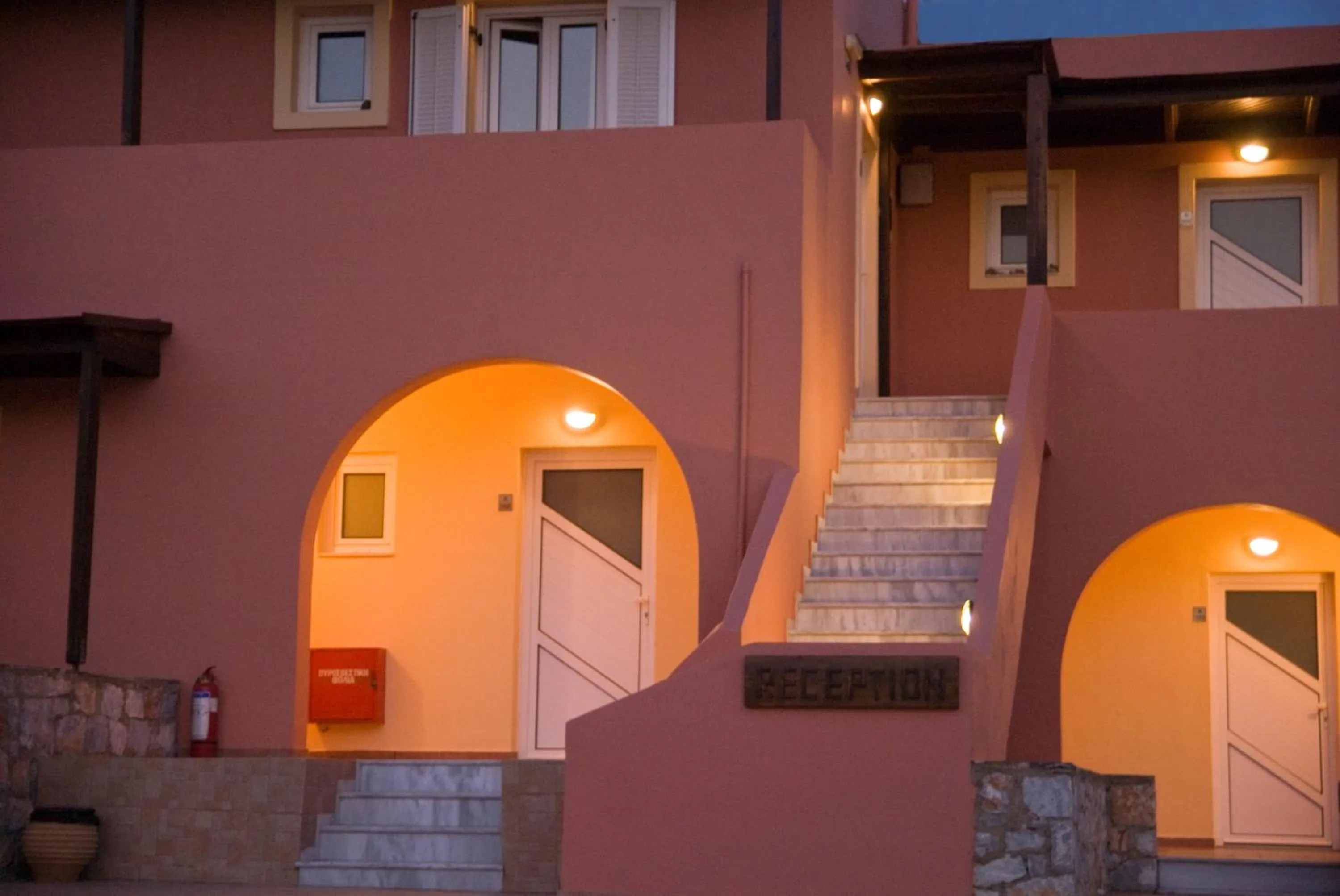 Facade/entrance in Kallicrates Village