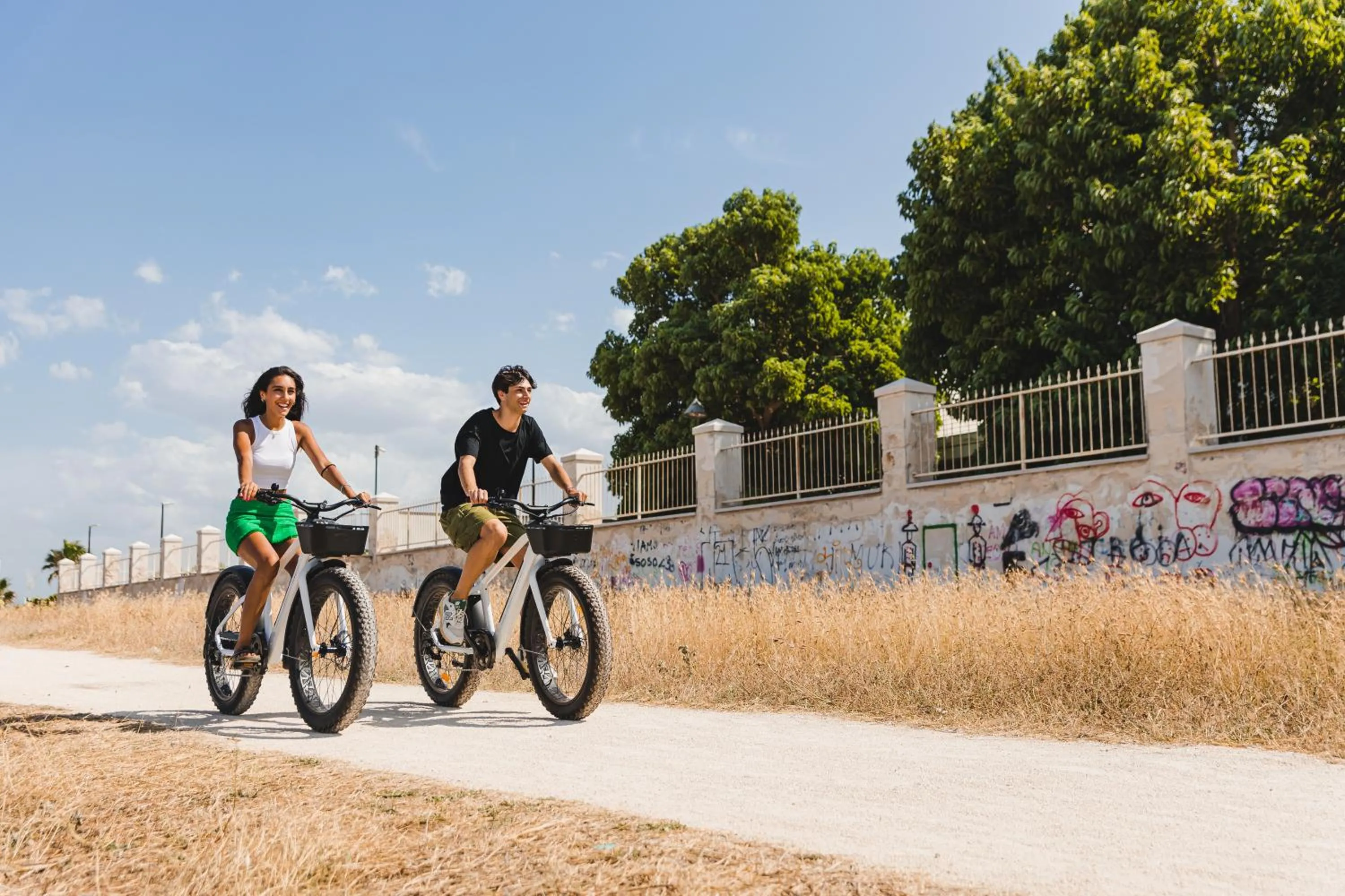 Cycling in Kallicrates Village