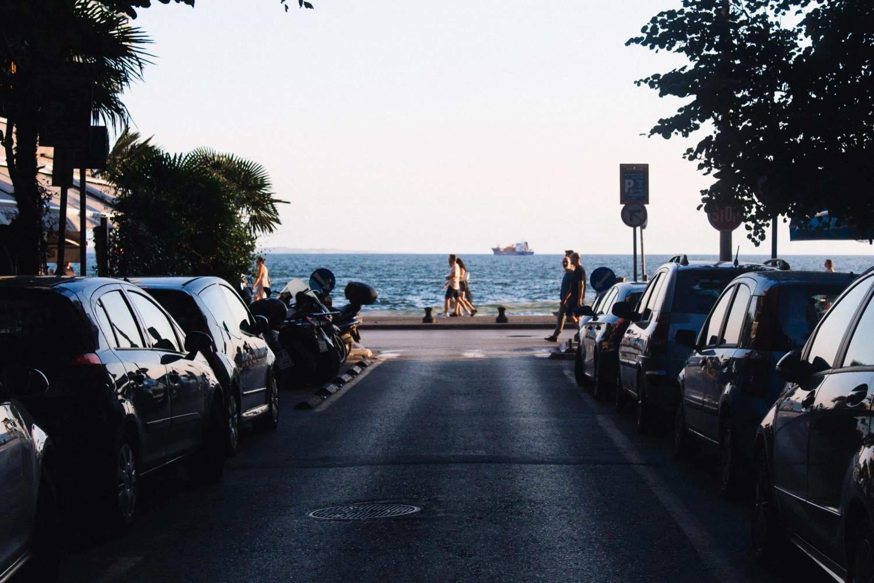Street view in Luxury Apartment Philoxenia