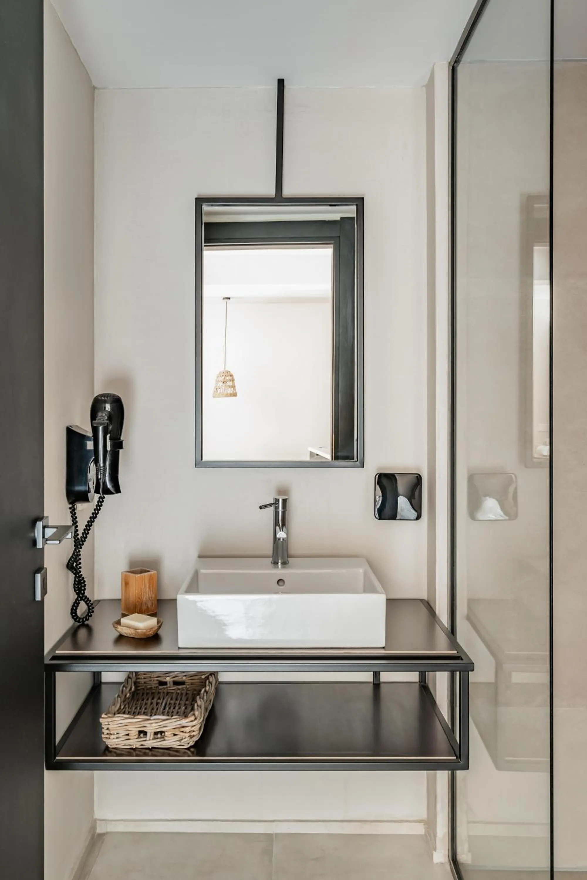 Bathroom, Bed in Cook's Club Hersonissos Crete