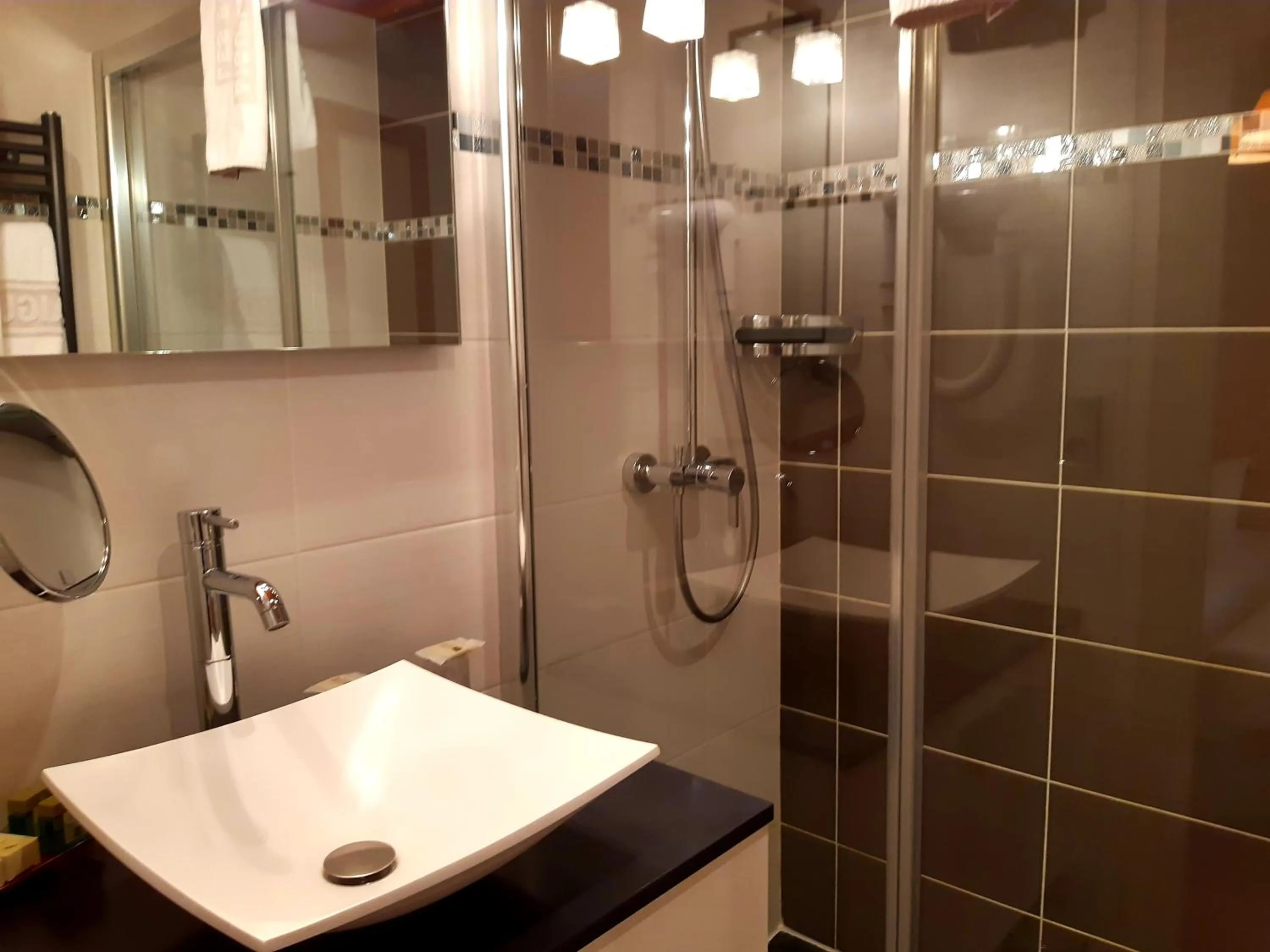 Bathroom in Aiguille du Midi - Hôtel & Restaurant