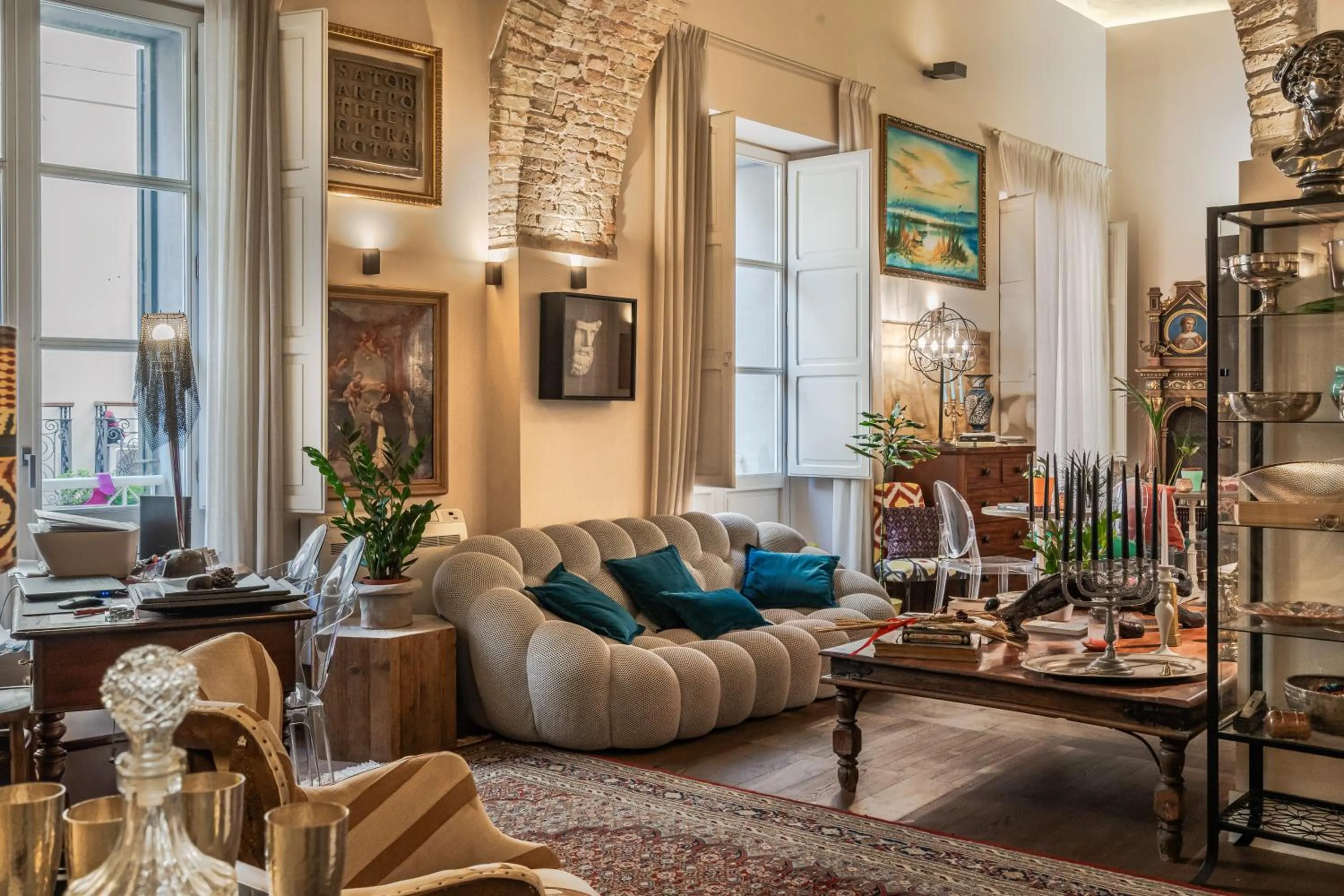 Living room in Il Regio Maison di Charme