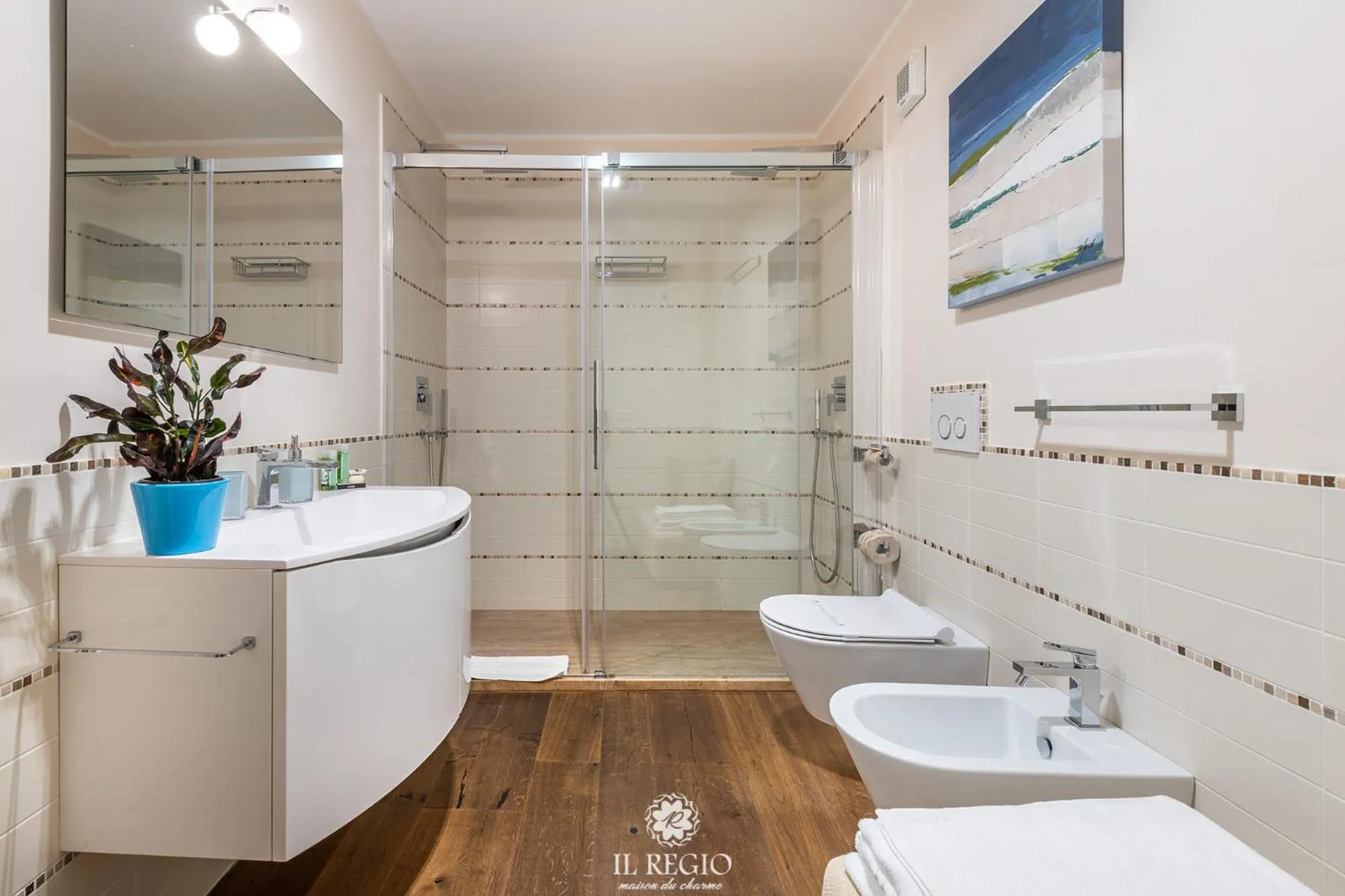 Shower in Il Regio Maison di Charme