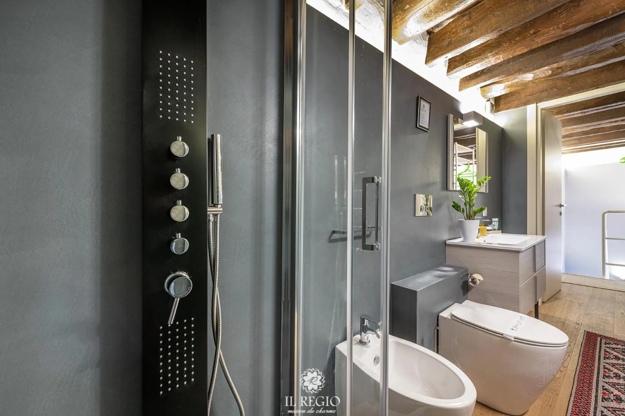Shower in Il Regio Maison di Charme
