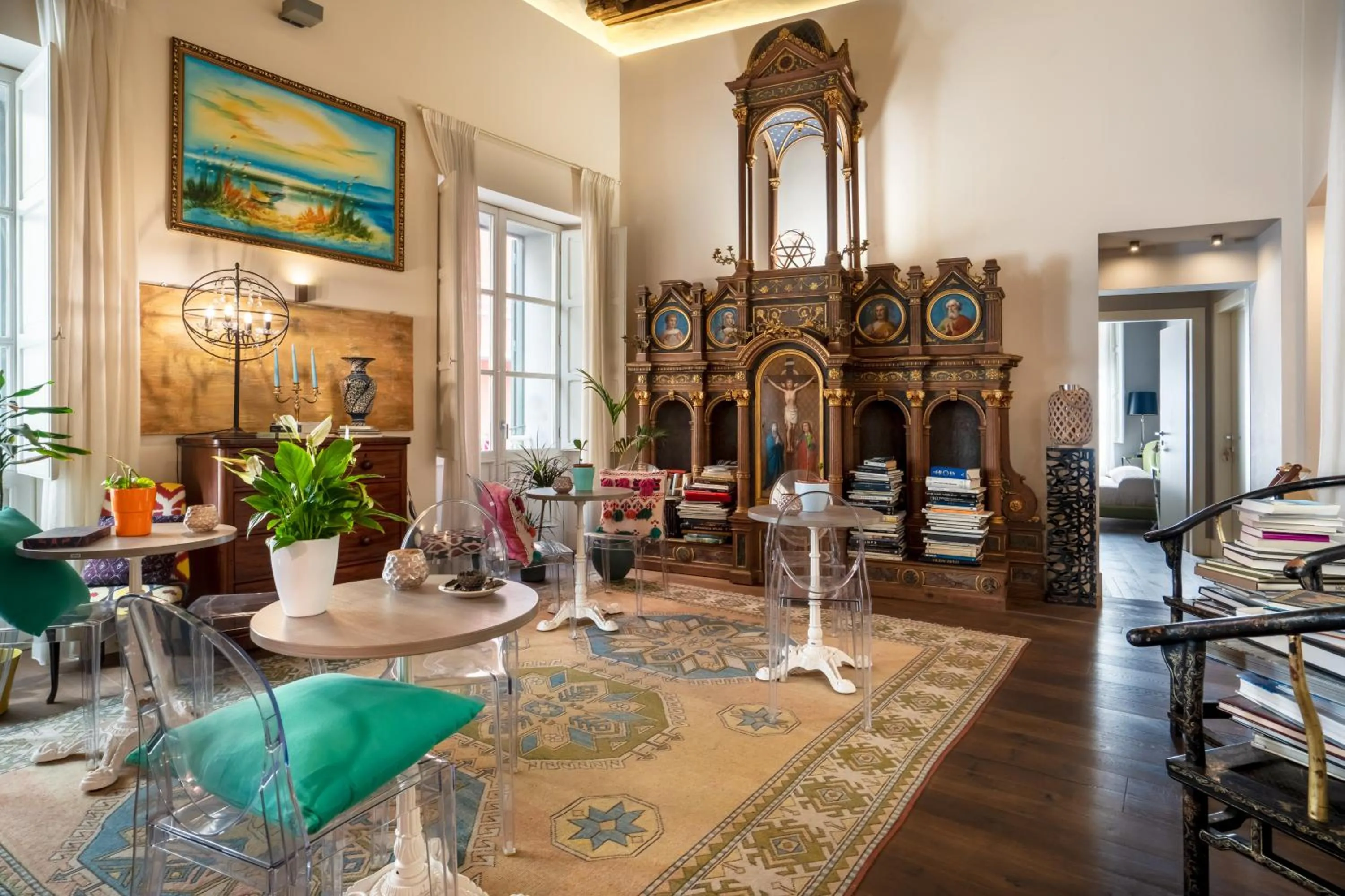 Living room in Il Regio Maison di Charme