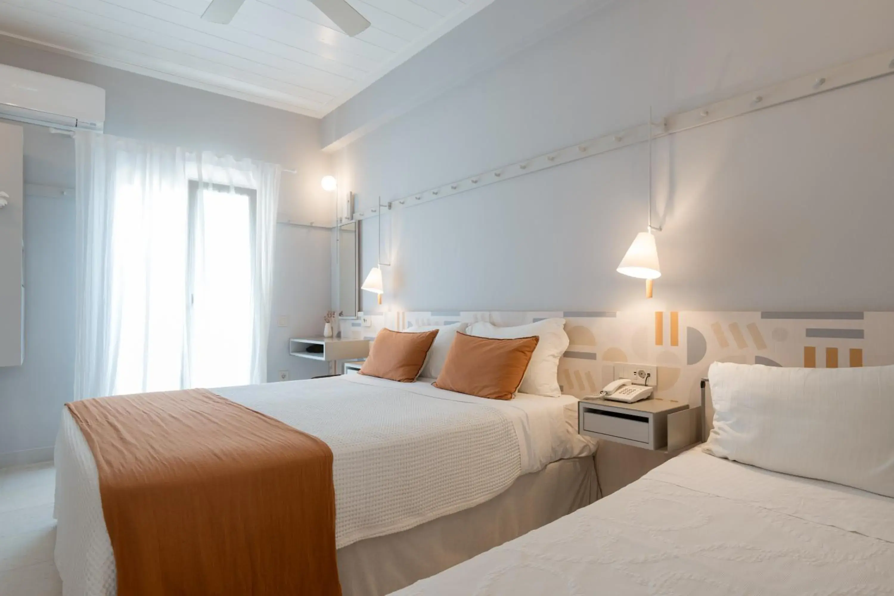 Bed in Argonauta Hotel Bed in Argonauta Hotel