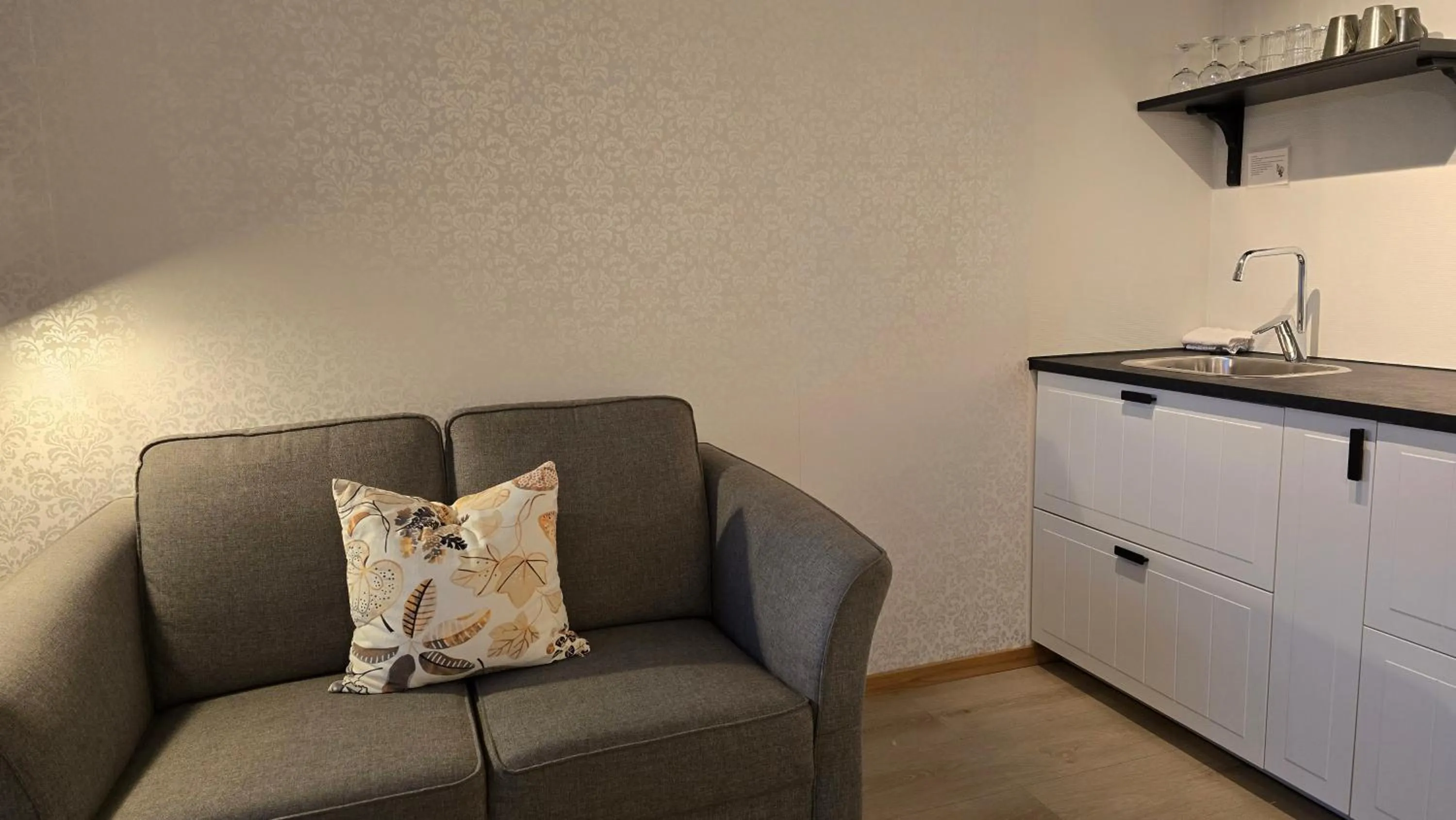 Kitchen or kitchenette in Flåm Marina