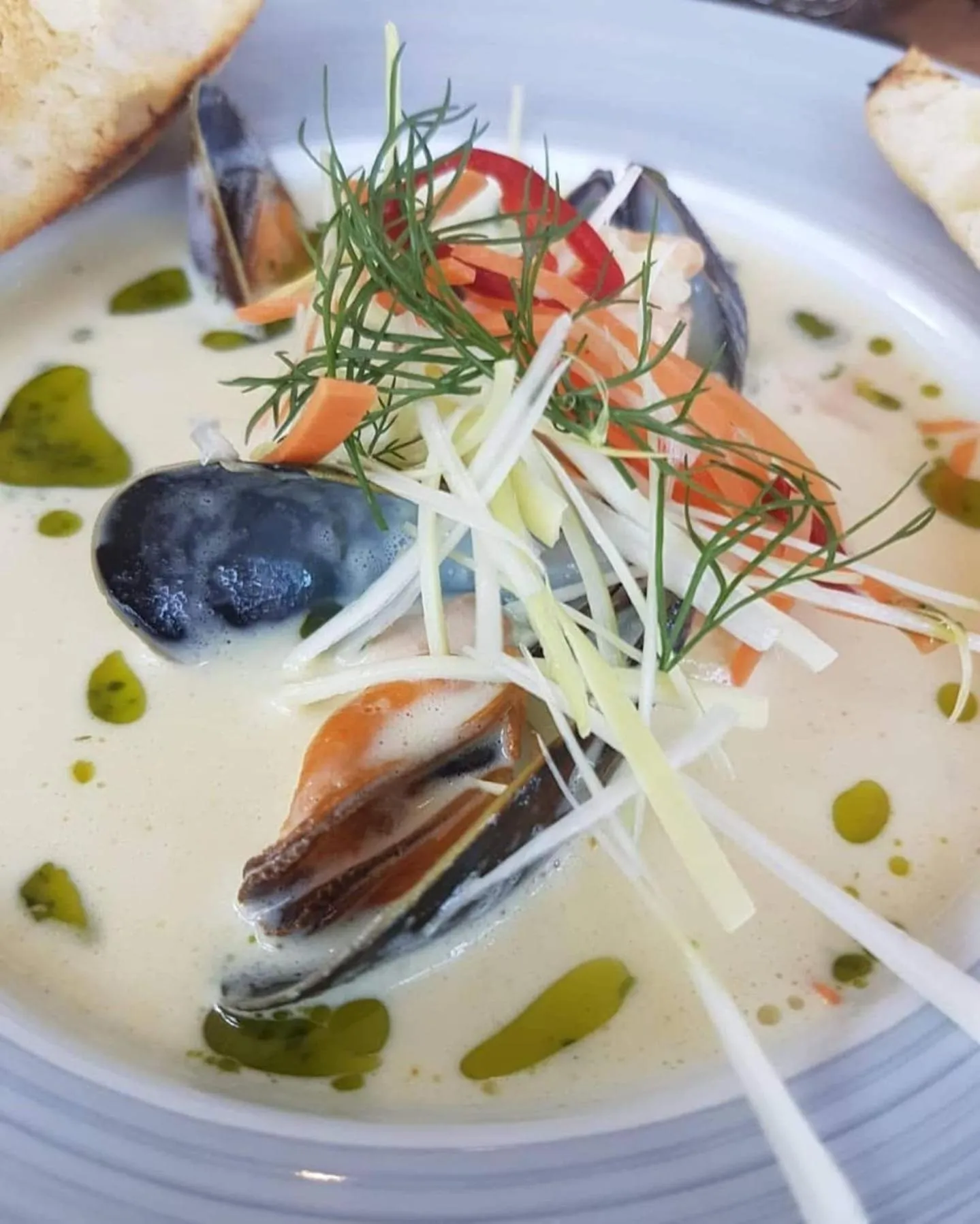 Food in Flåm Marina