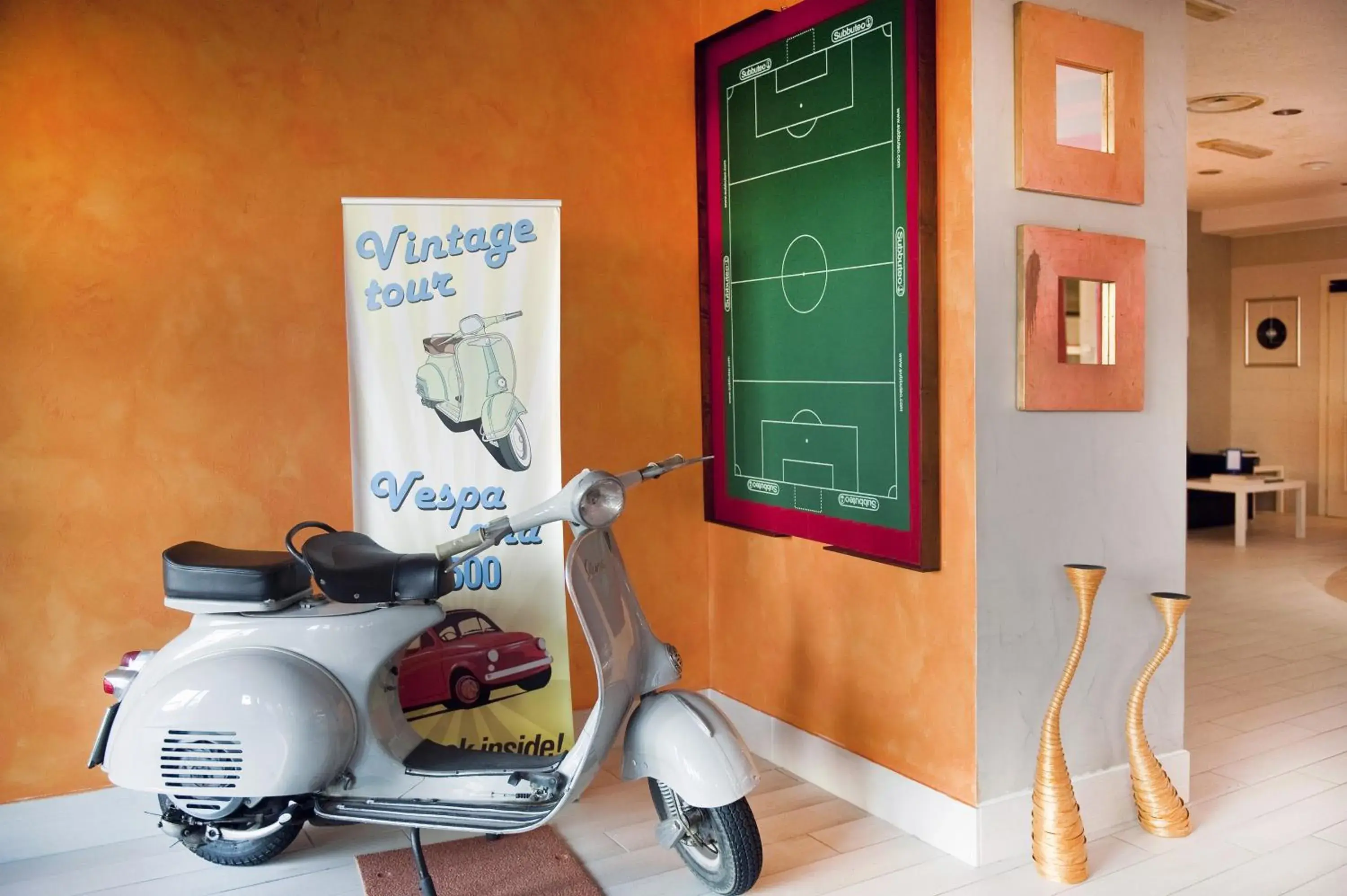 Lobby or reception in ibis Styles Roma Vintage Lobby or reception in ibis Styles Roma Vintage