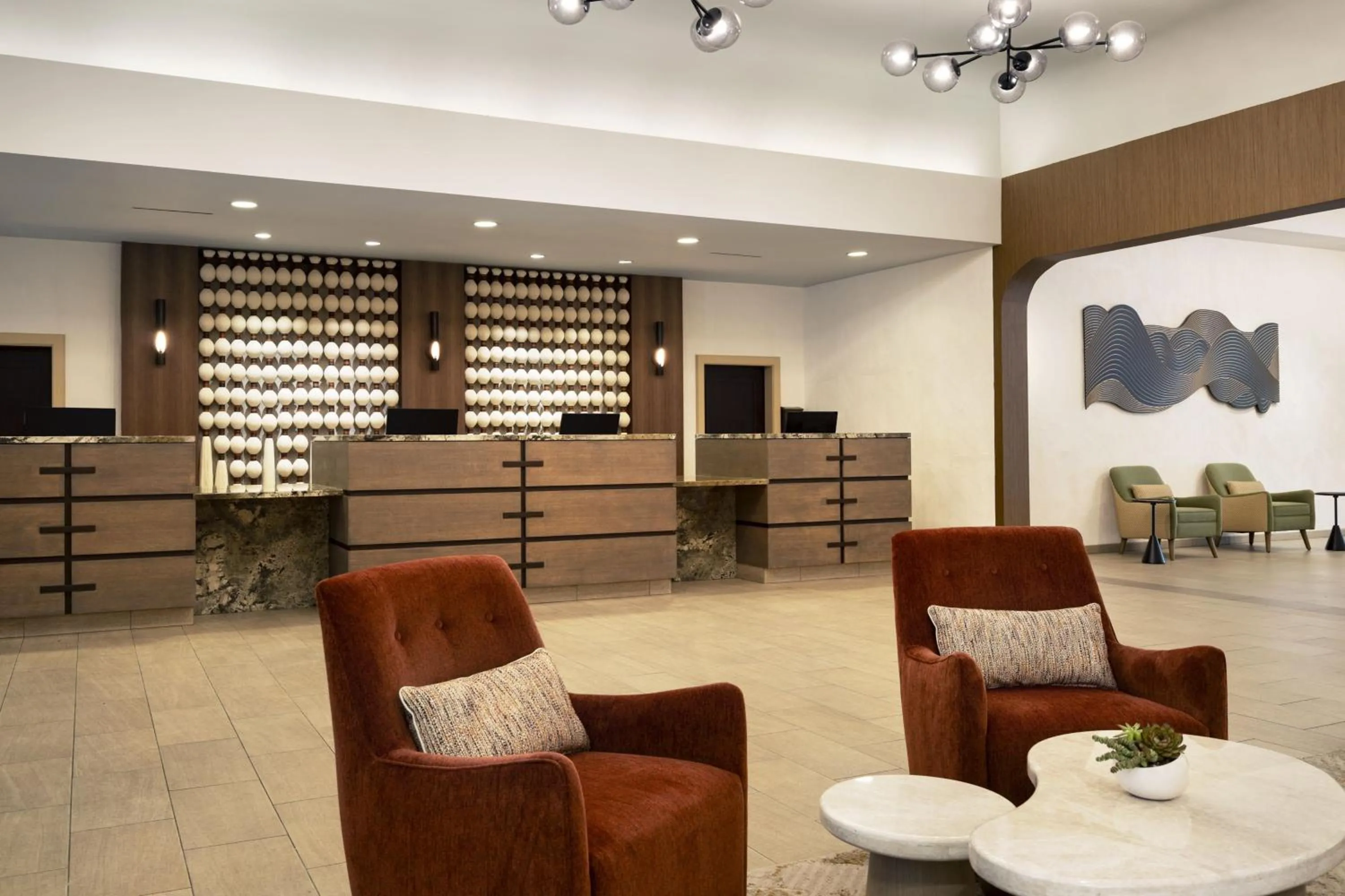 Lobby or reception in San Ramon Marriott