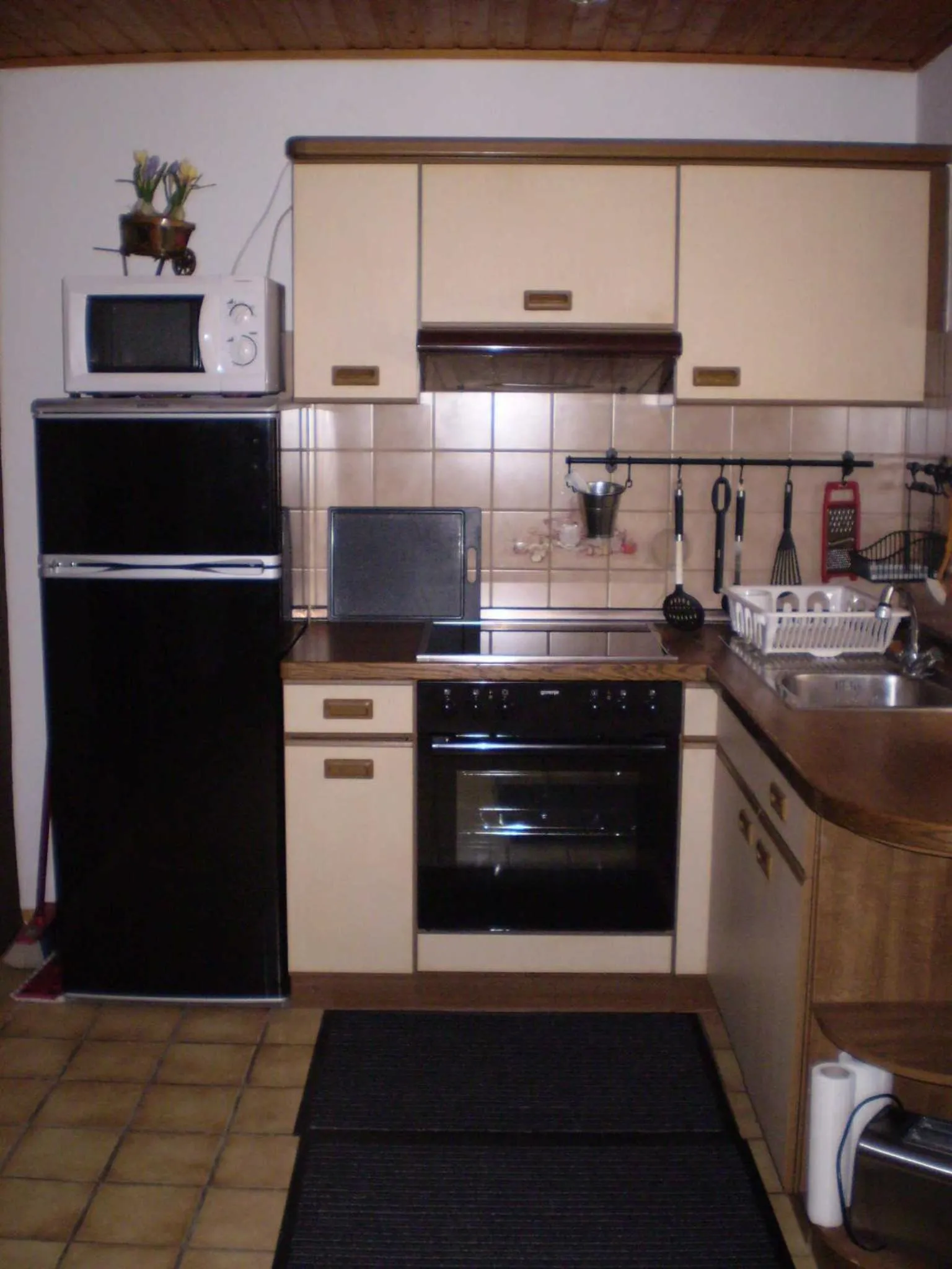 Kitchen or kitchenette in Haus am Bach
