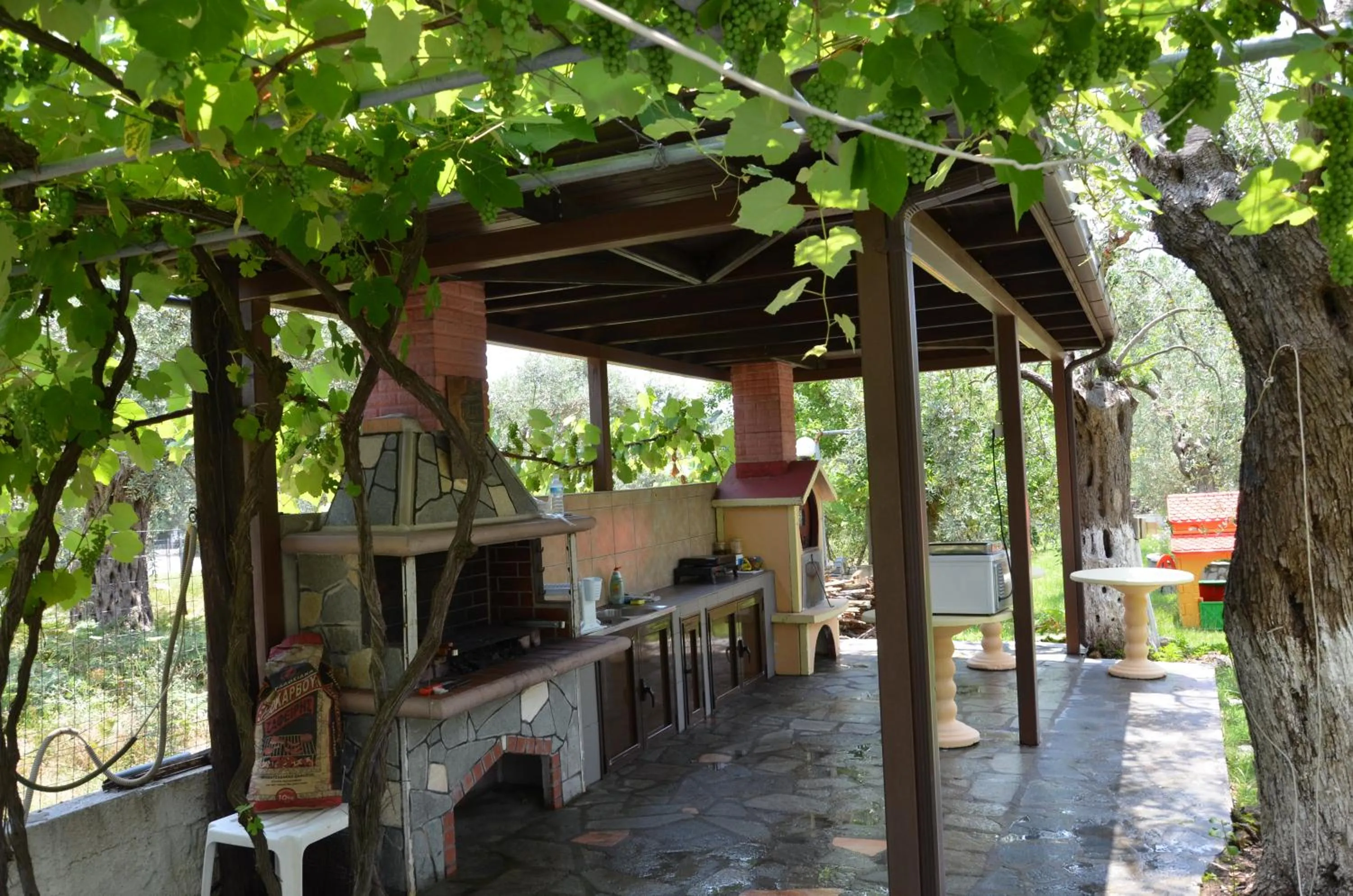 BBQ facilities in Hotel Maria