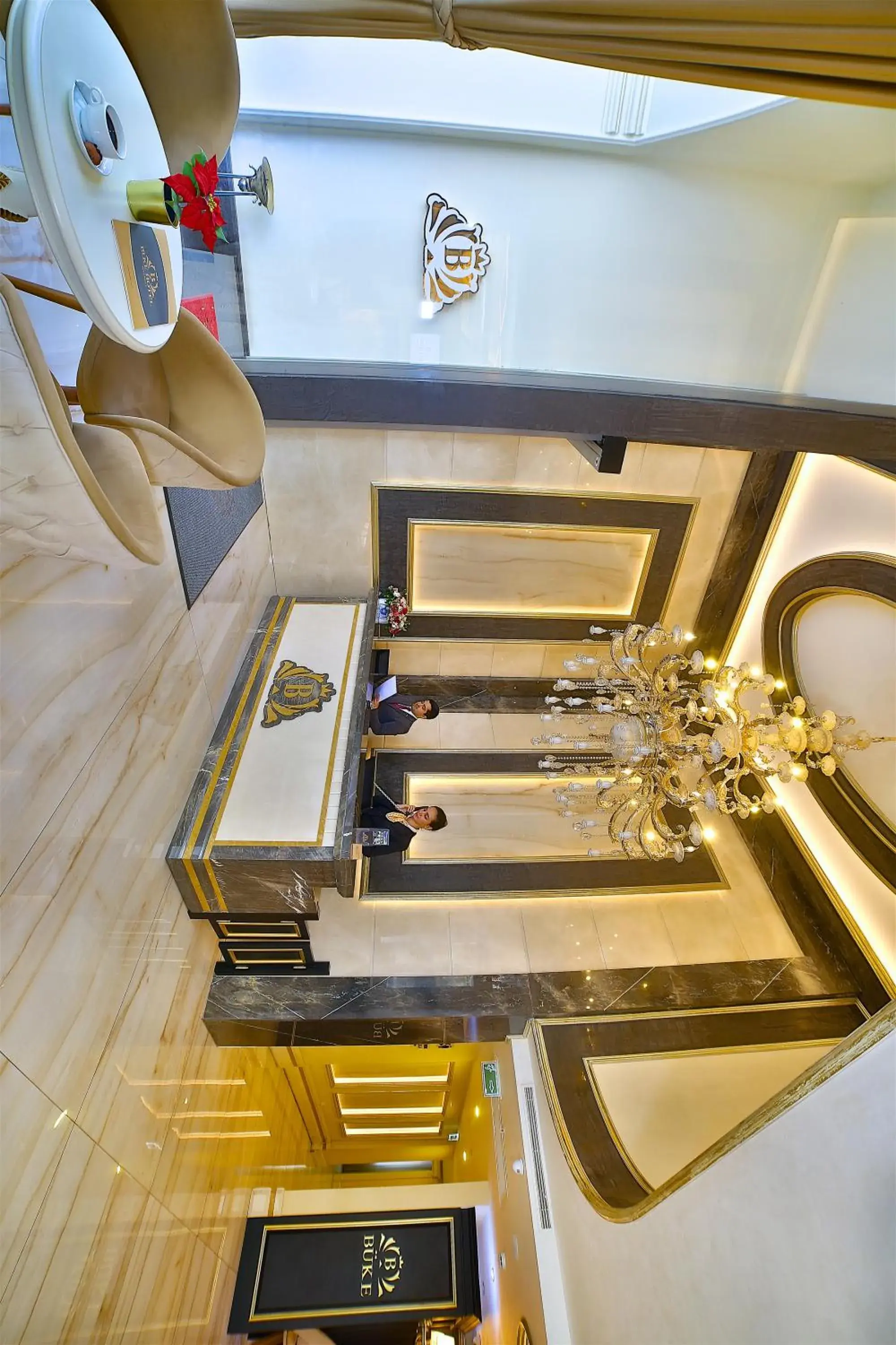 Lobby or reception in Büke Hotel Şişli Lobby or reception in Büke Hotel Şişli