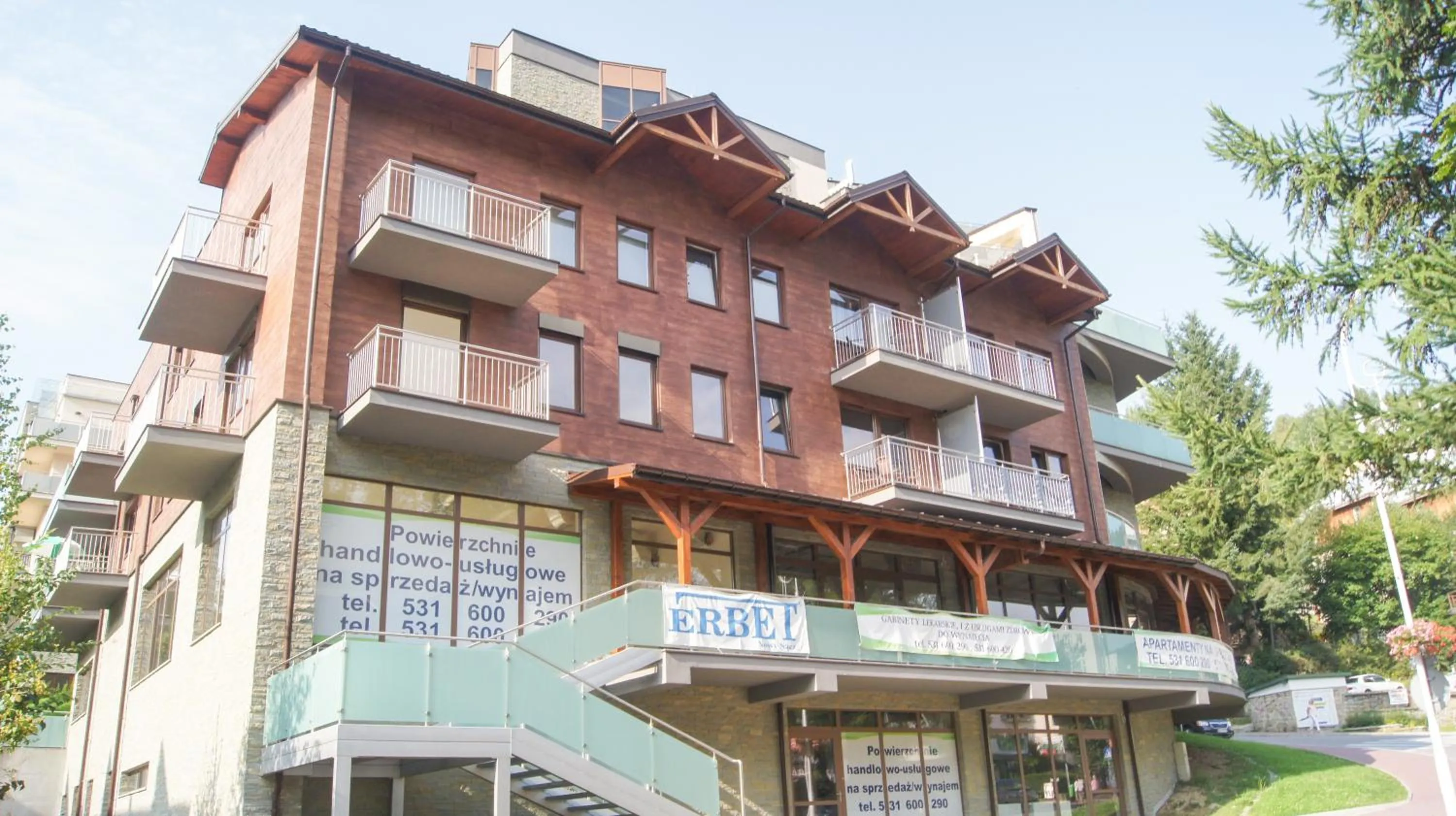 Property building in Apartamenty Topaz