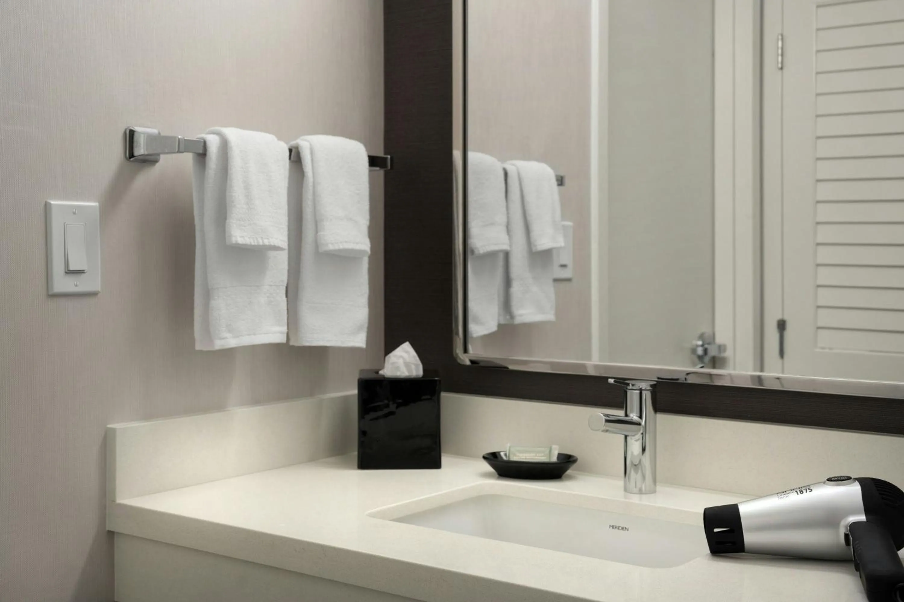 Bathroom in Courtyard by Marriott Portland Beaverton