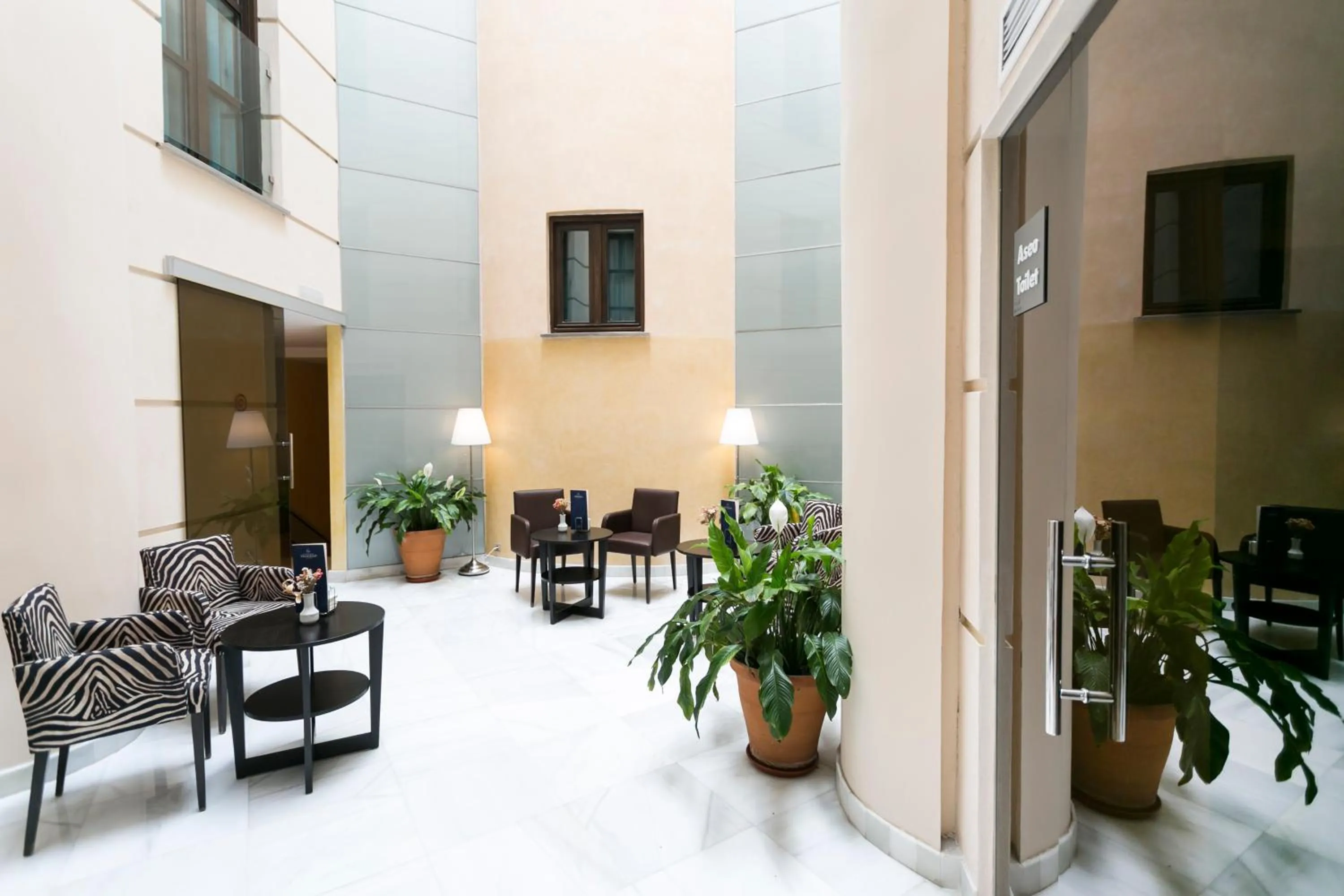 Living room in La Casa de la Trinidad