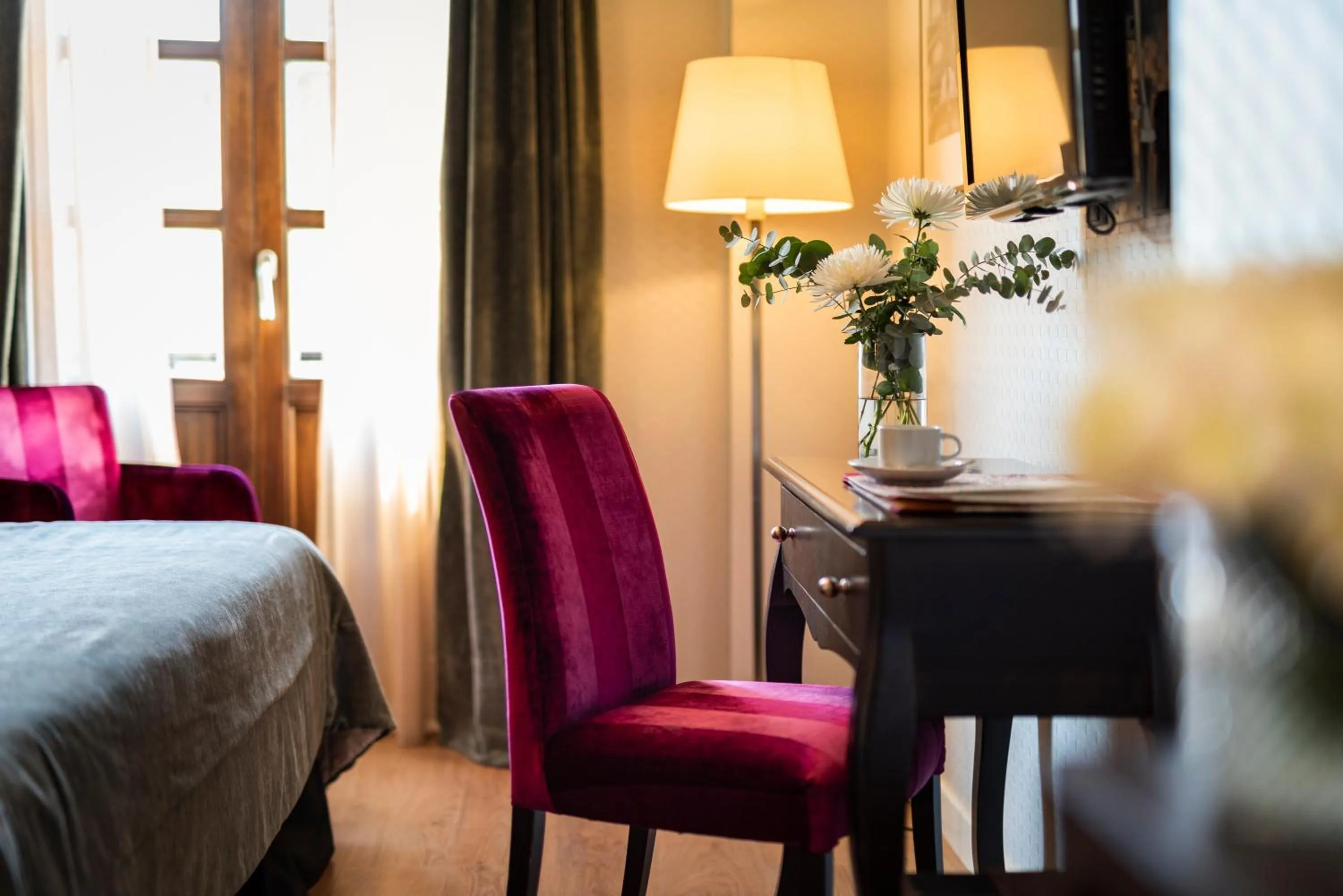 Decorative detail, Bed in La Casa de la Trinidad