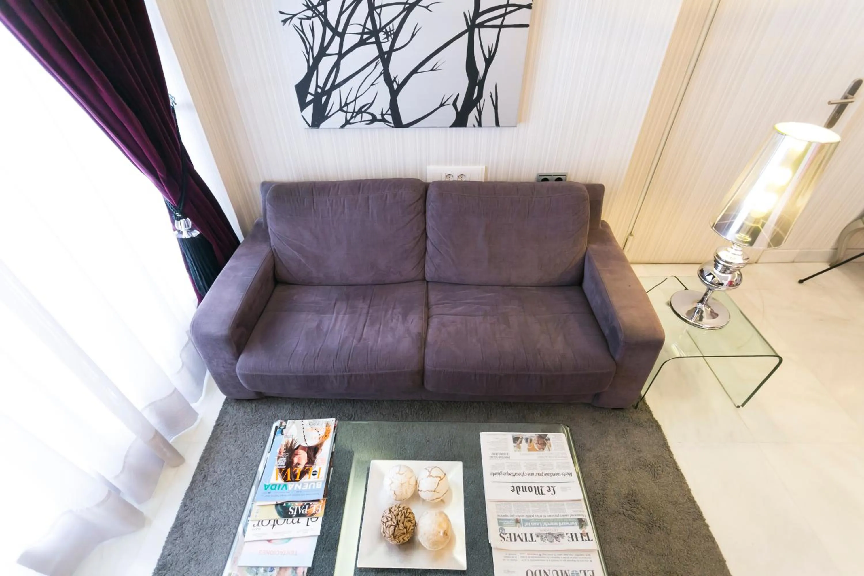 Living room in La Casa de la Trinidad