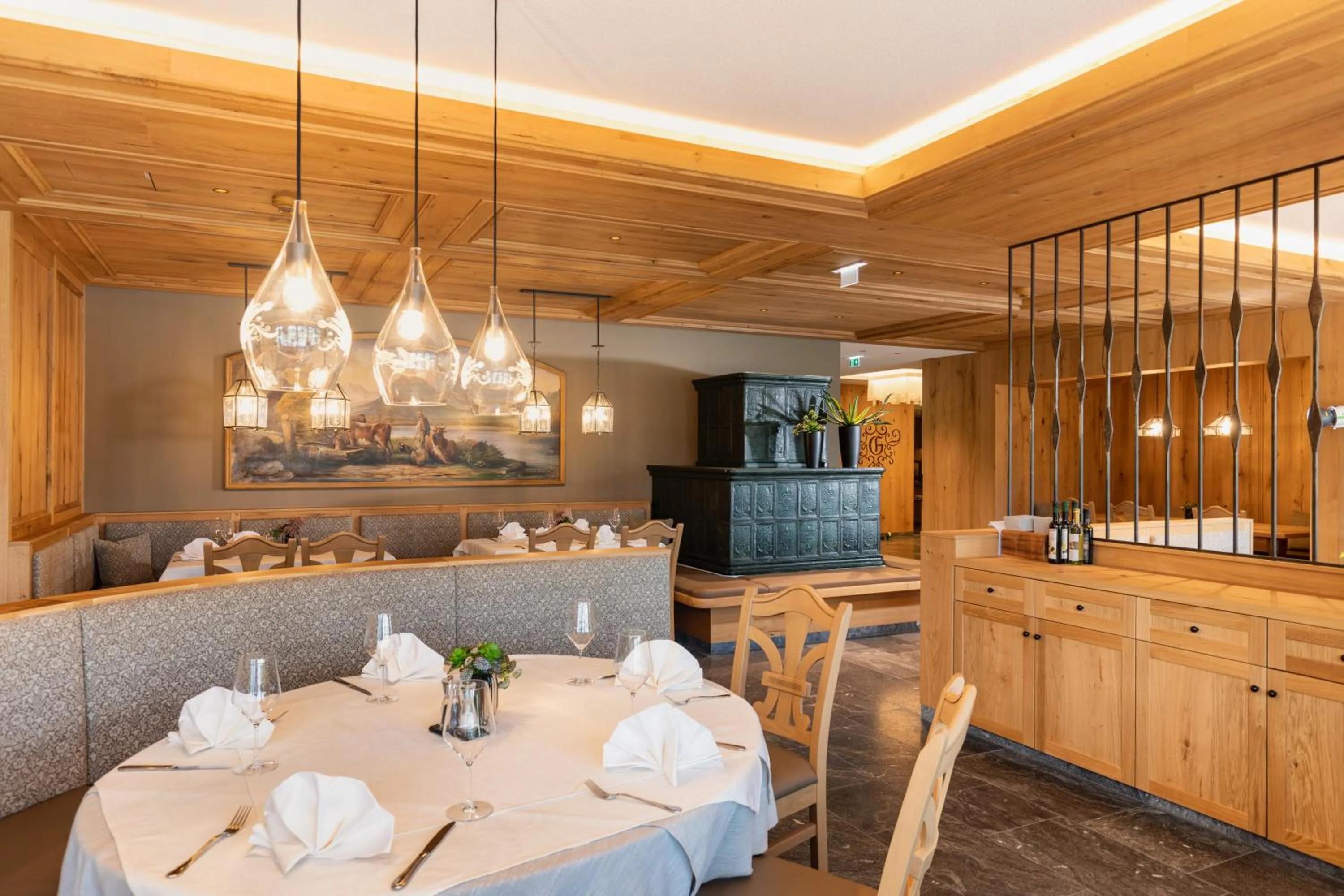 Restaurant/places to eat in Hotel Grünauerhof